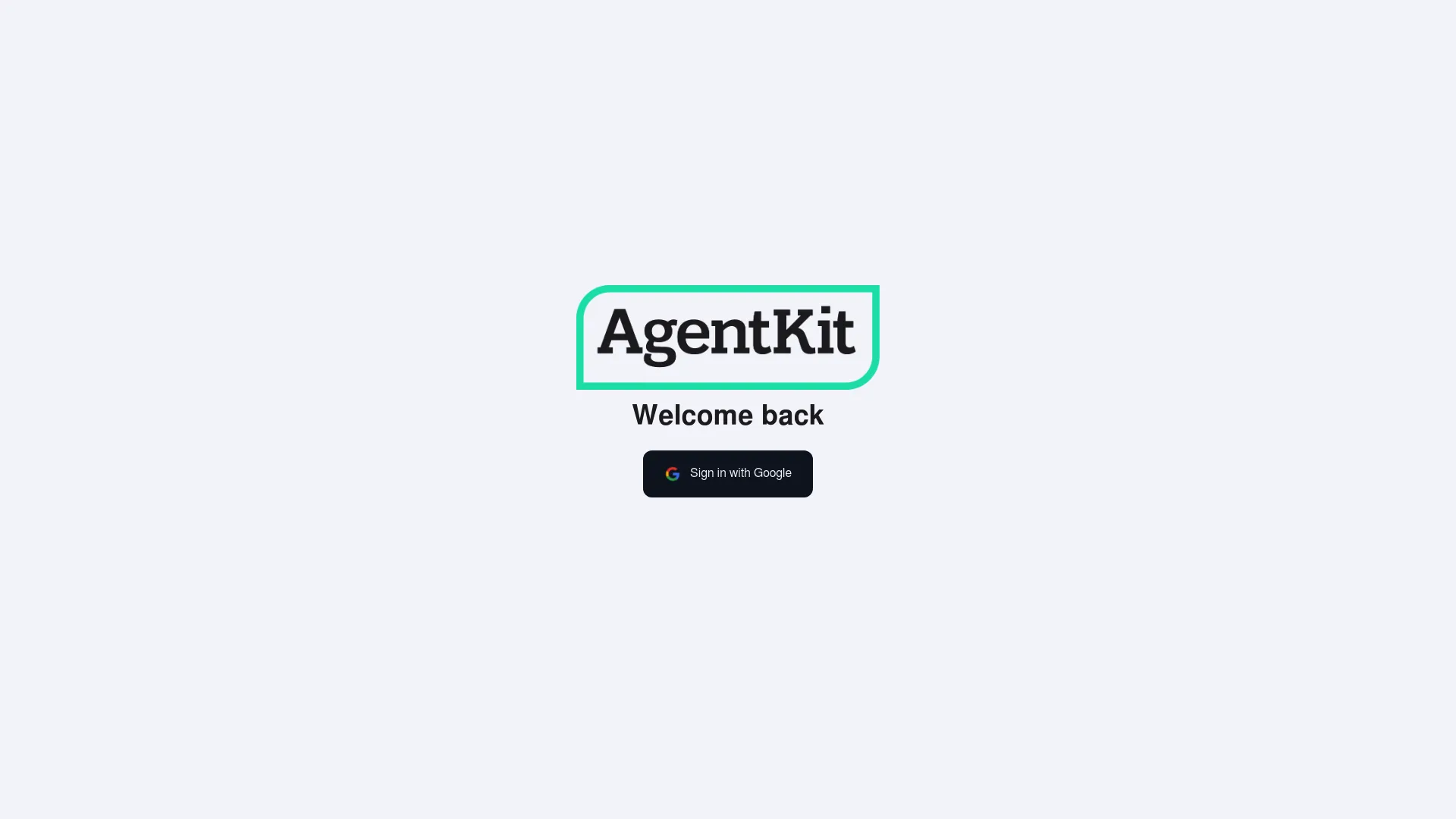 Agentkit screenshot