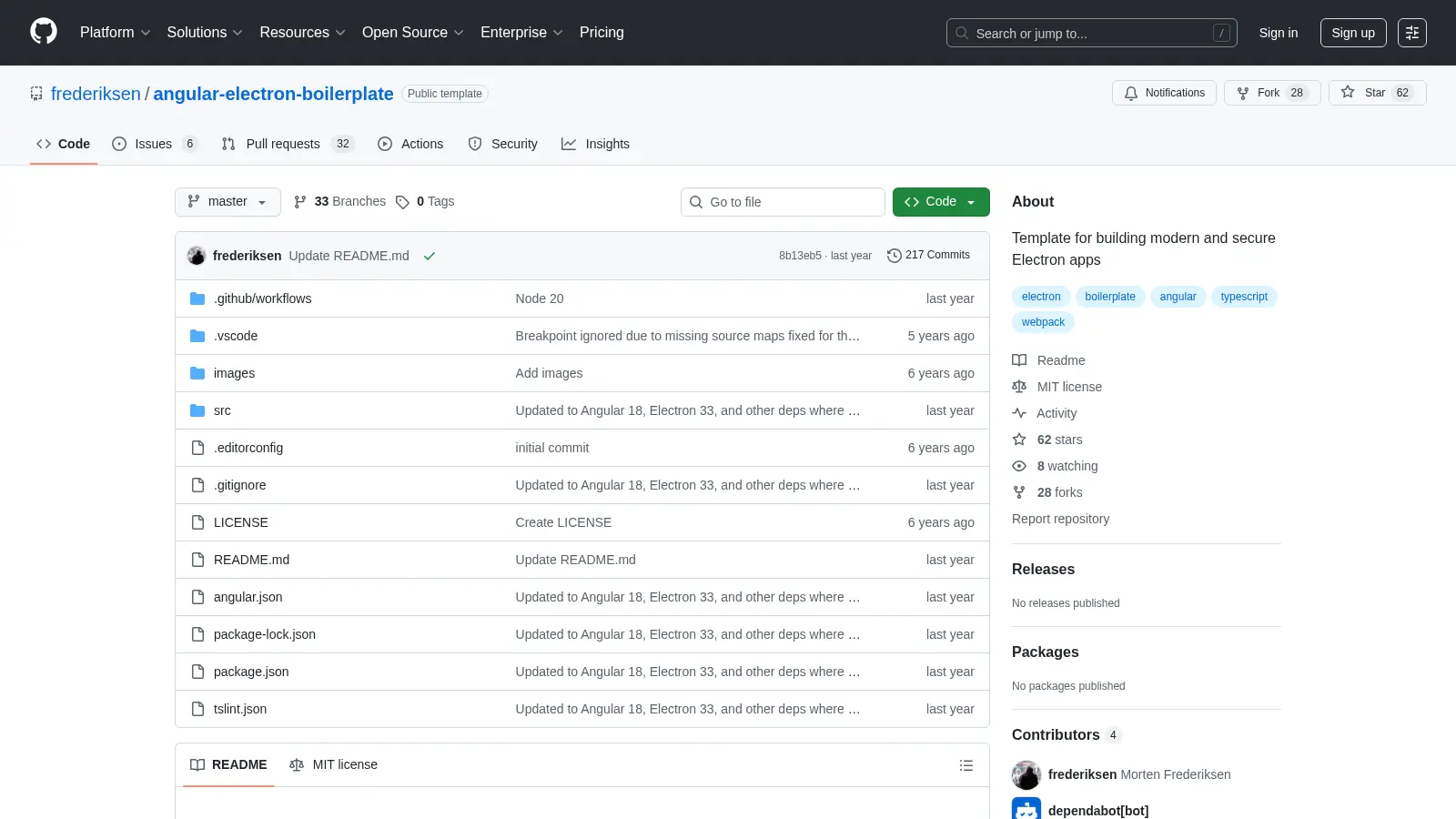 Angular Electron Boilerplate screenshot