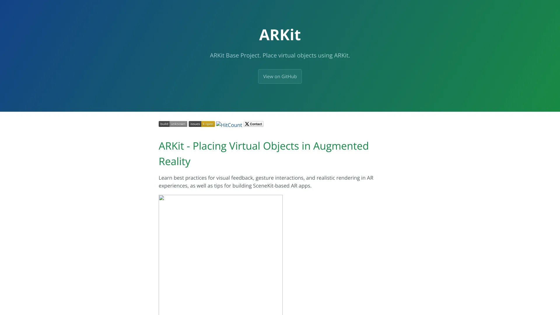 ARKit screenshot