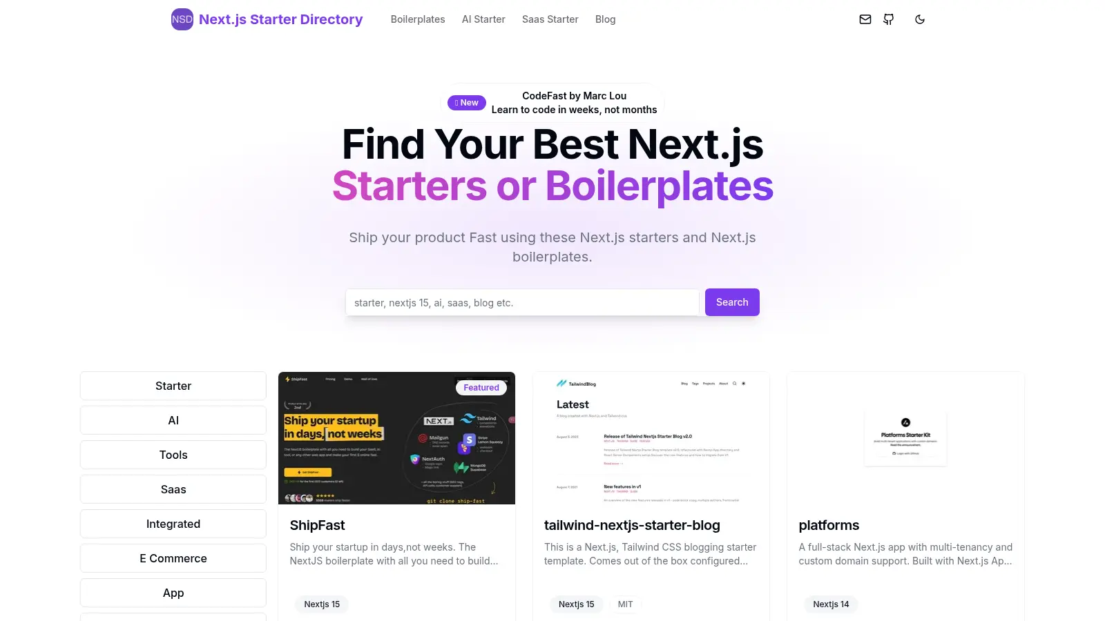 Awesome Nextjs screenshot