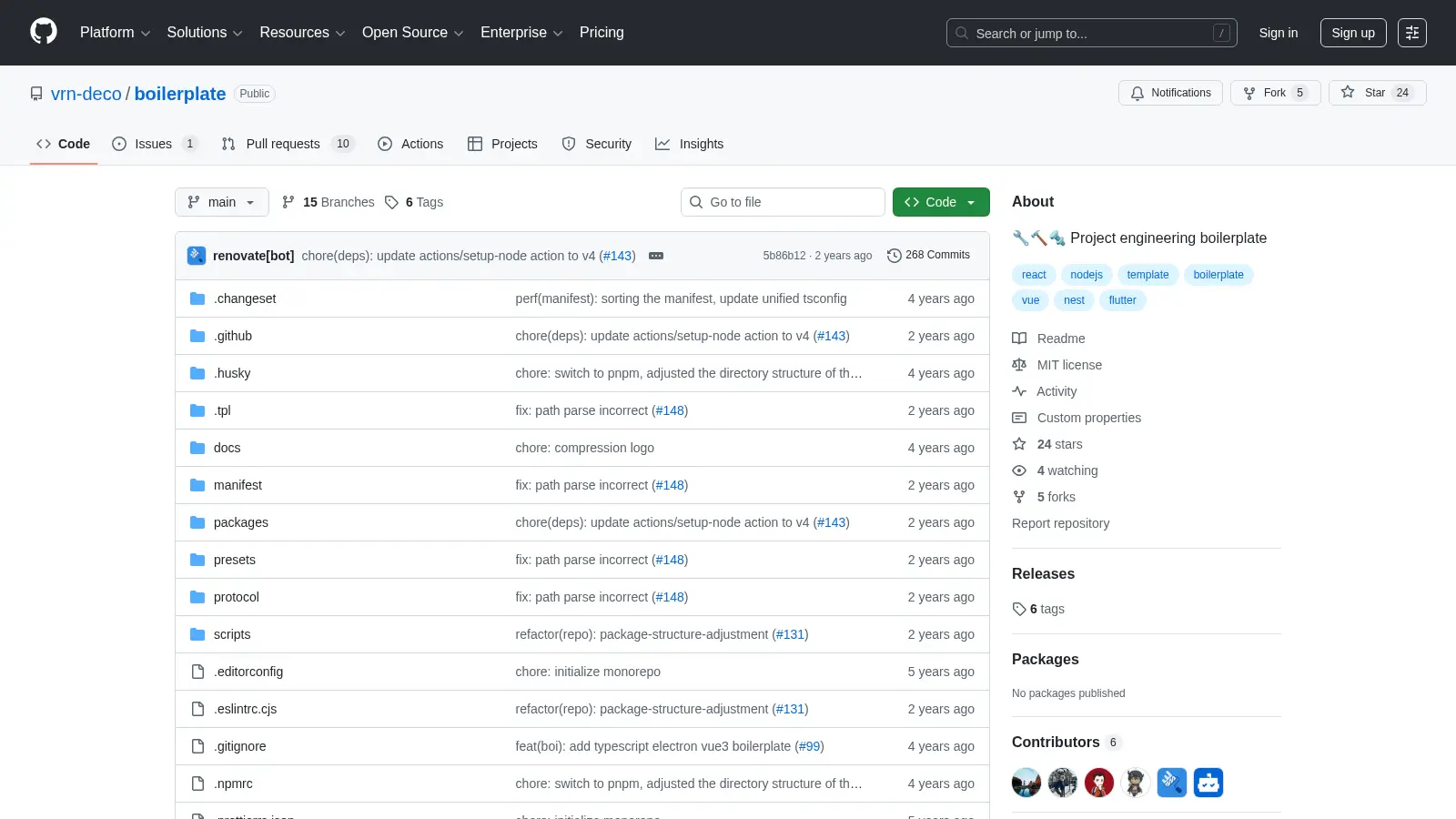 Boilerplate 7 screenshot