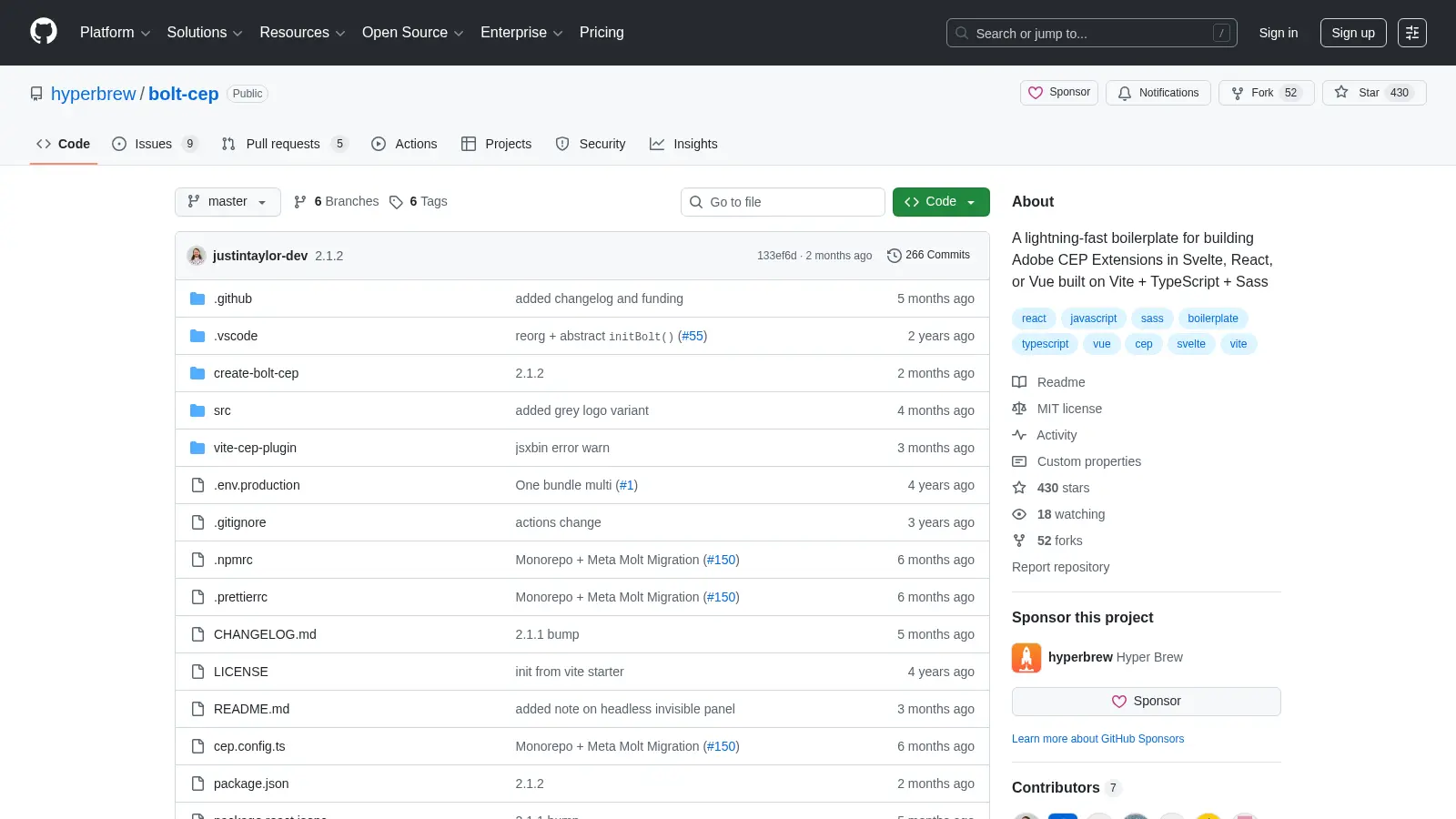 Bolt Cep screenshot