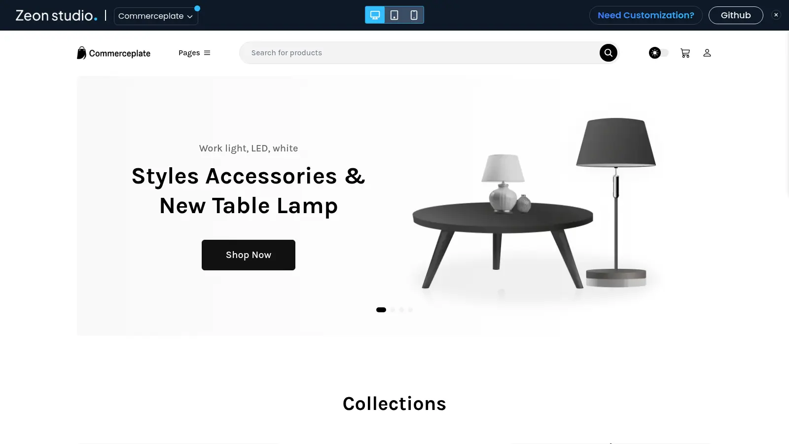 Commerceplate screenshot