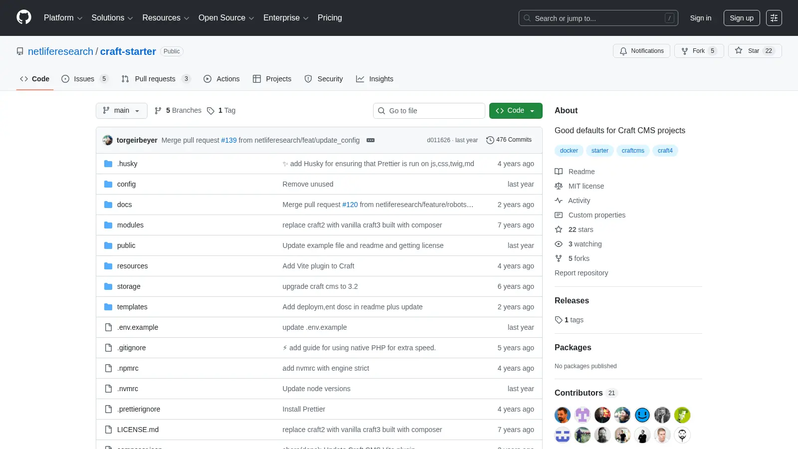 Craft Starter screenshot