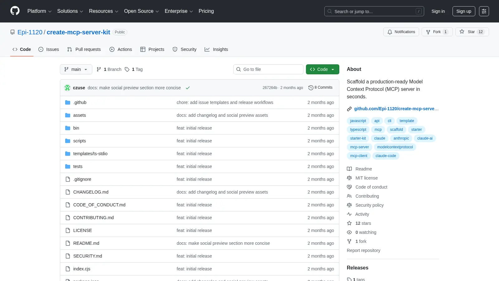 Create Mcp Server Kit screenshot