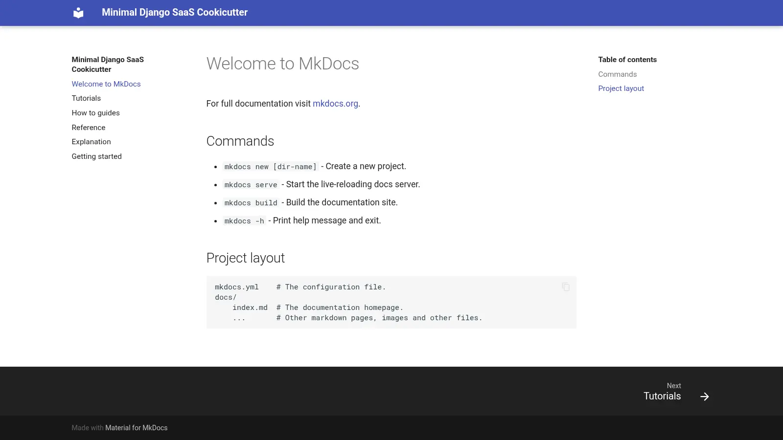 Django Saas Starter screenshot