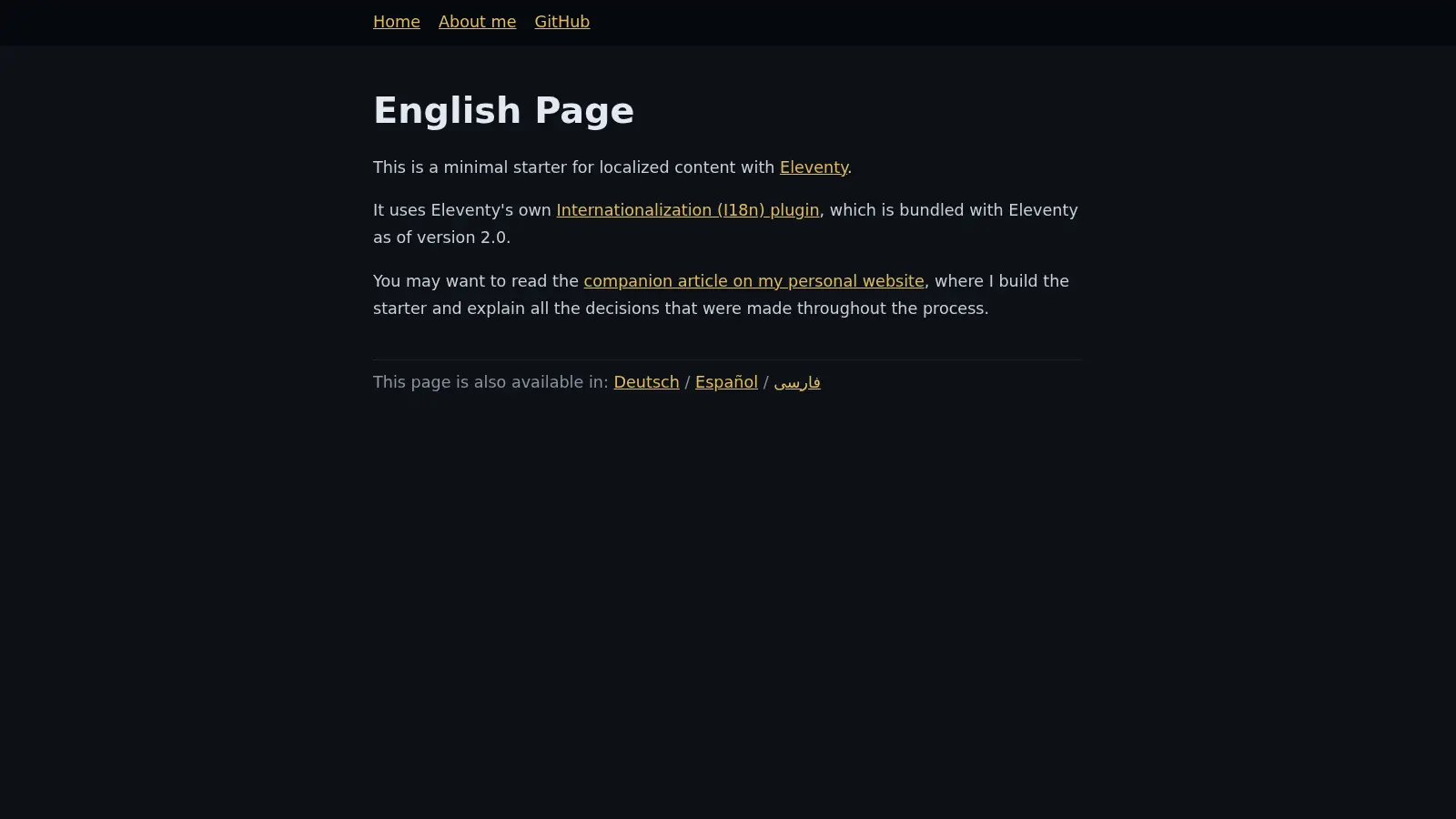 Eleventy I18n screenshot