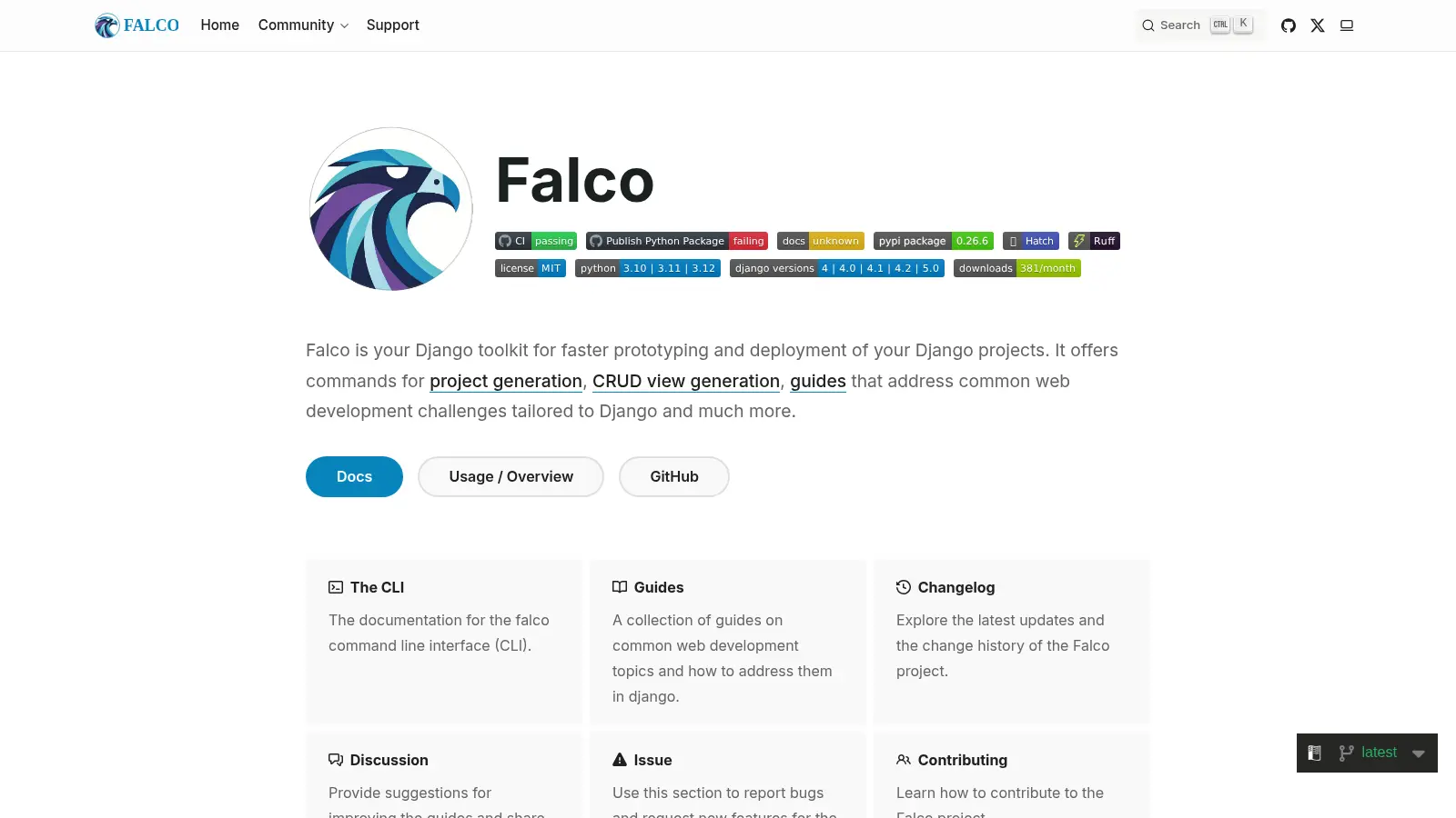 Falco Cli screenshot