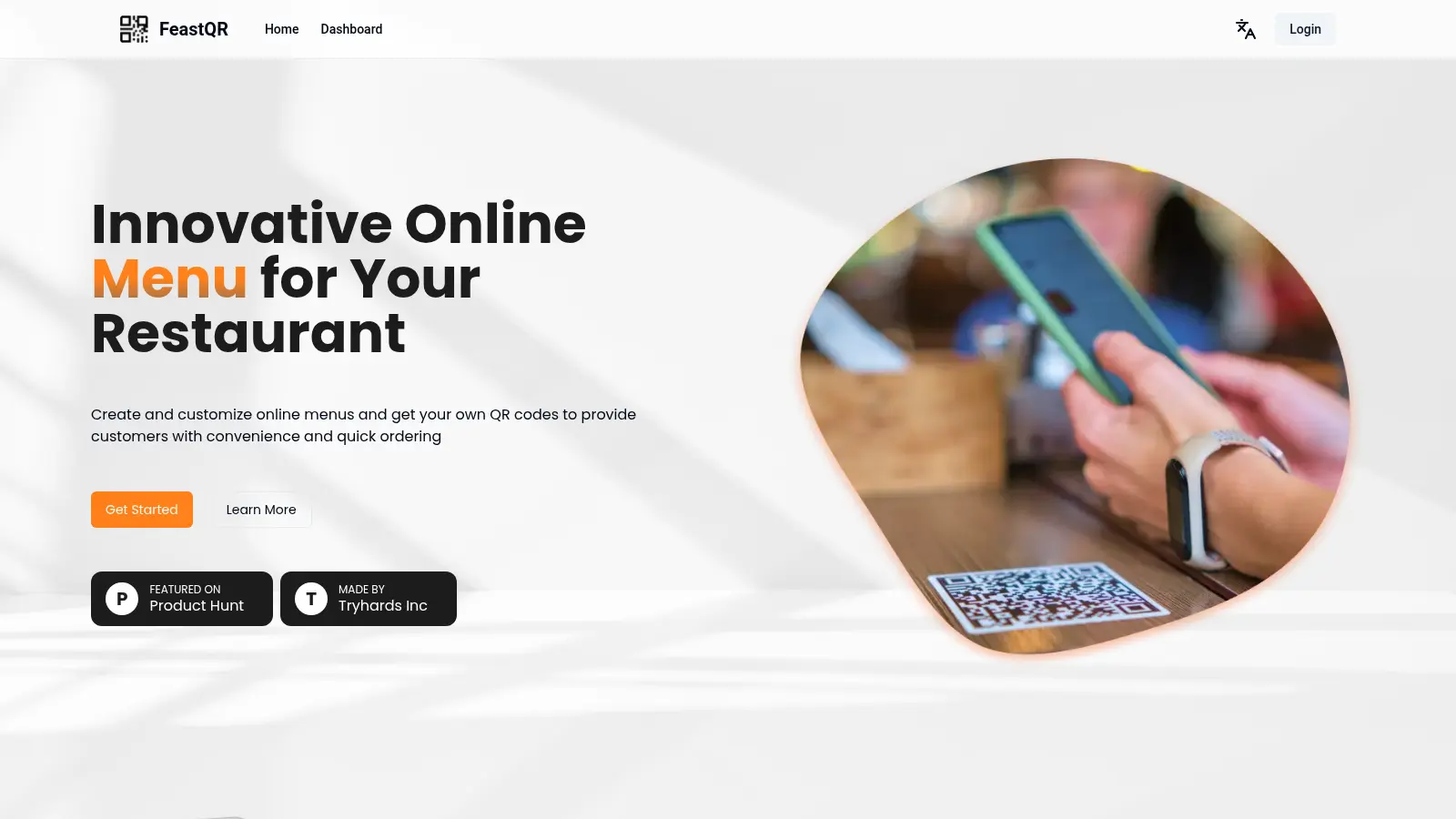 Feastqr screenshot