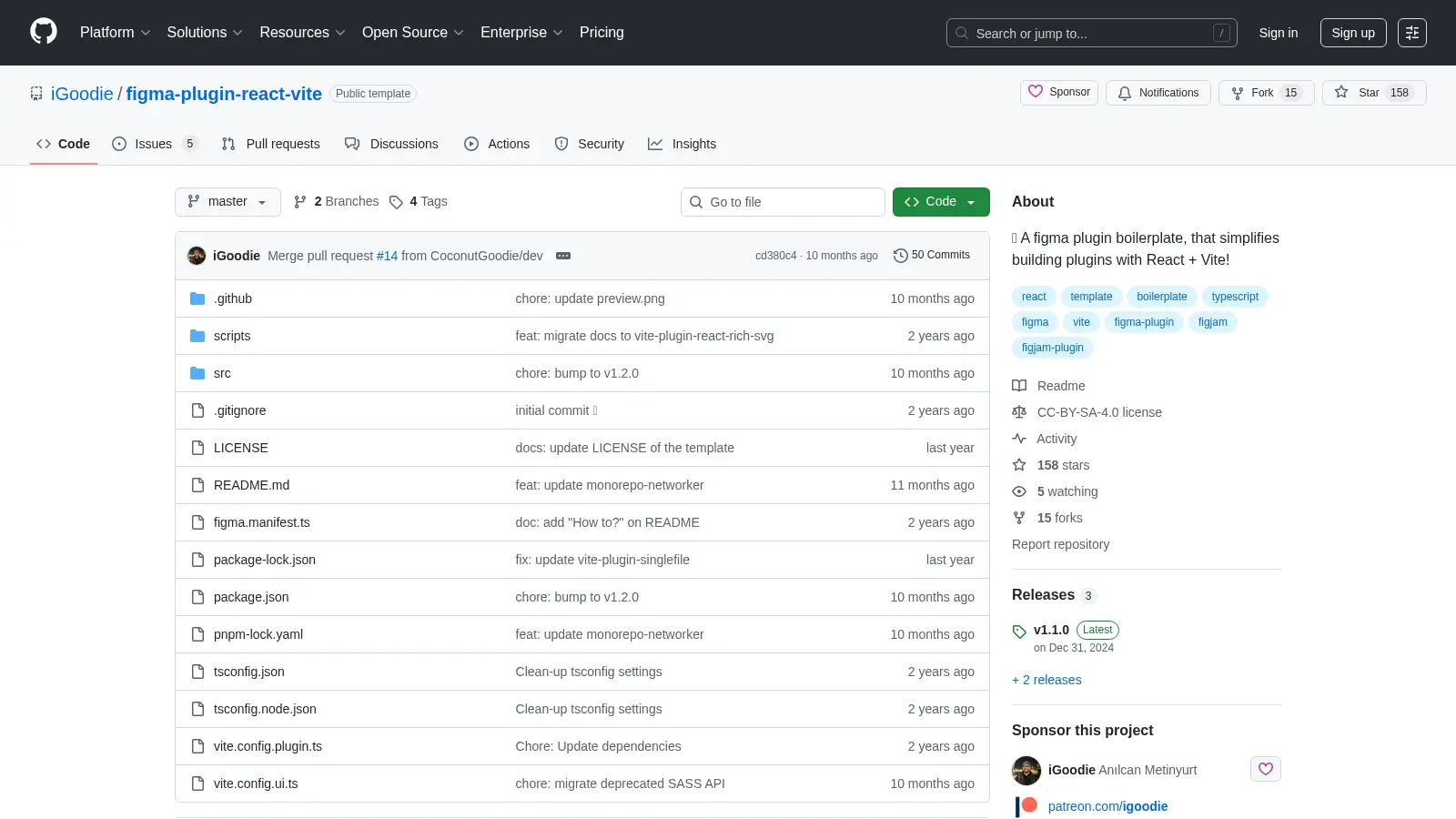 Figma Plugin React Vite screenshot
