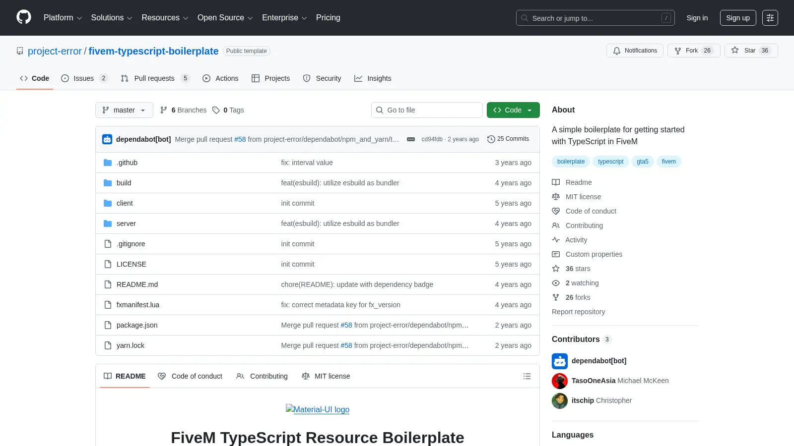 Fivem Typescript Boilerplate 2 screenshot