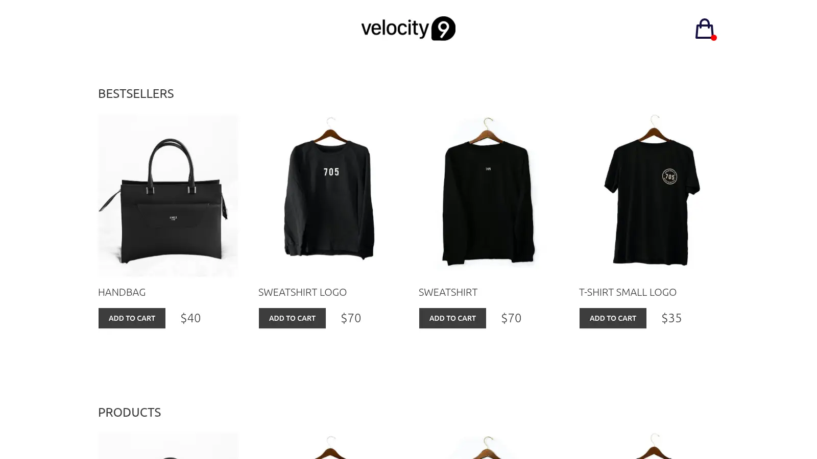 Flotiq Gatsby Shop 1 screenshot