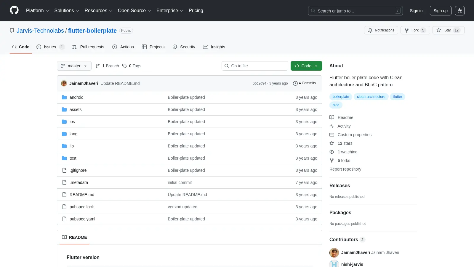 Flutter Boilerplate 4 screenshot