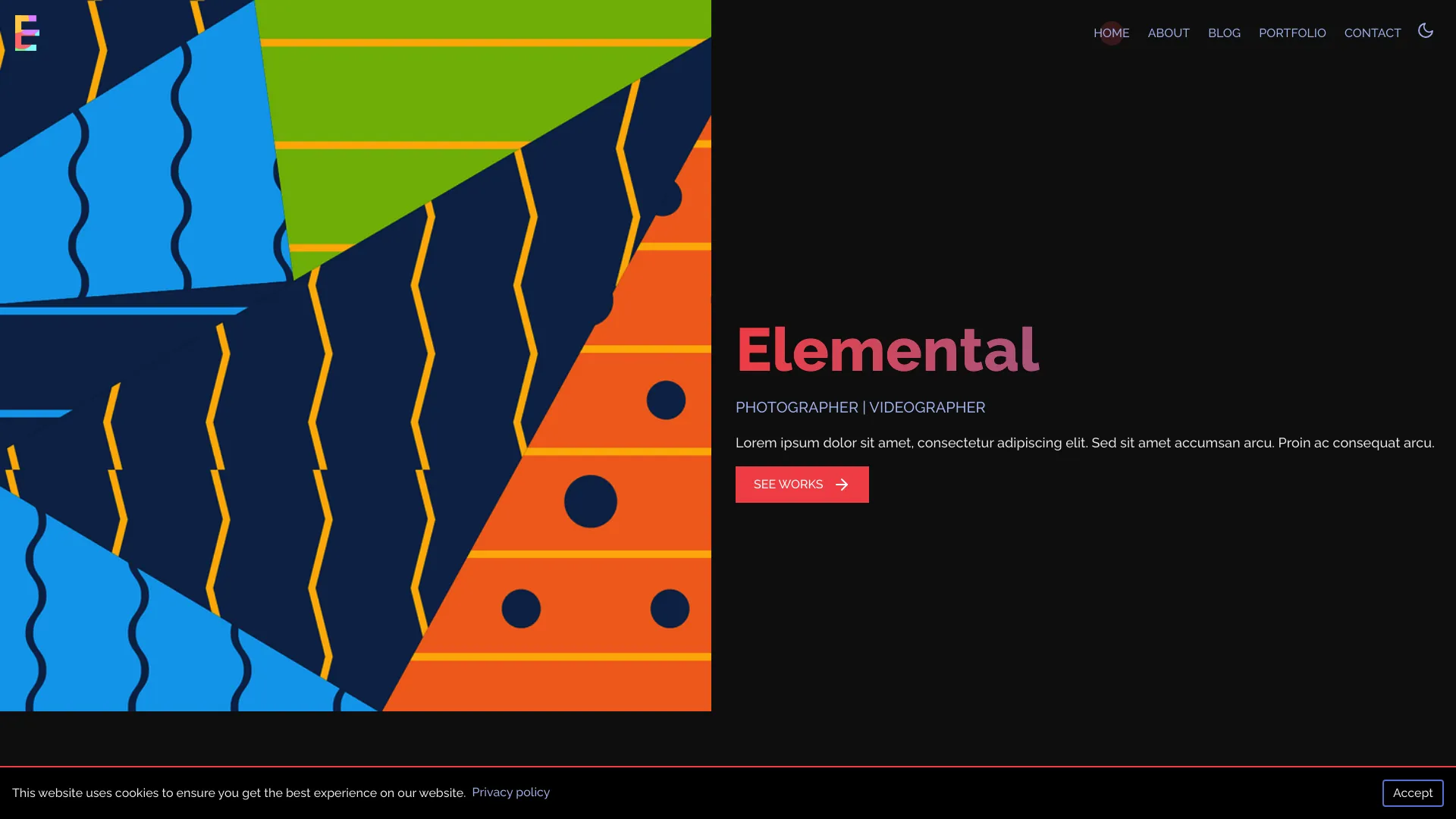 Gatsby Starter Elemental screenshot