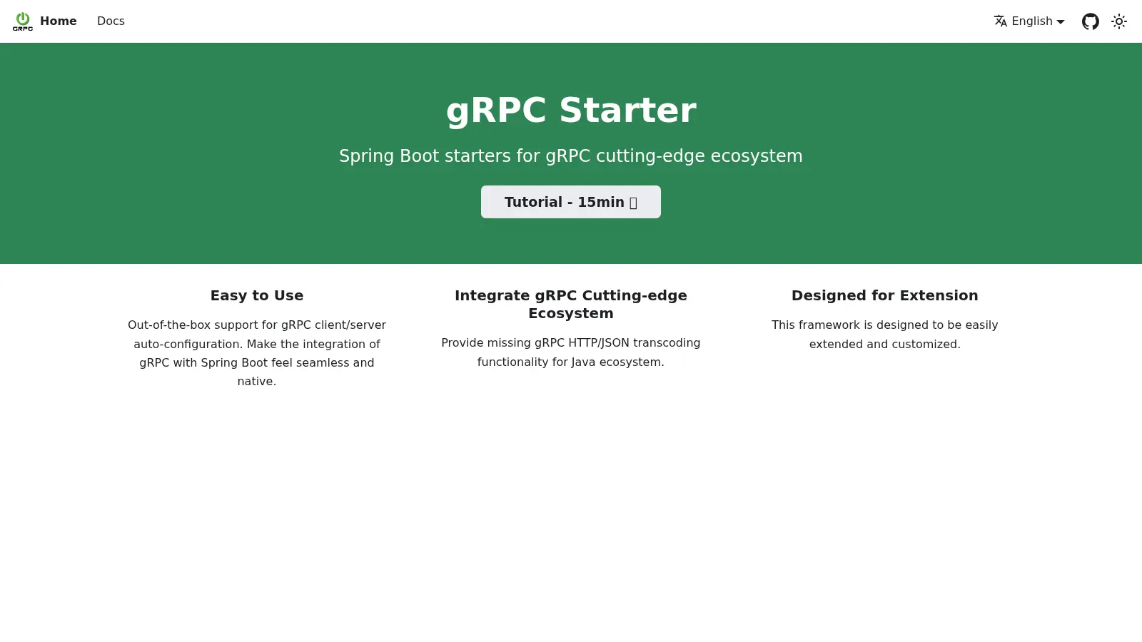 Grpc Starter screenshot