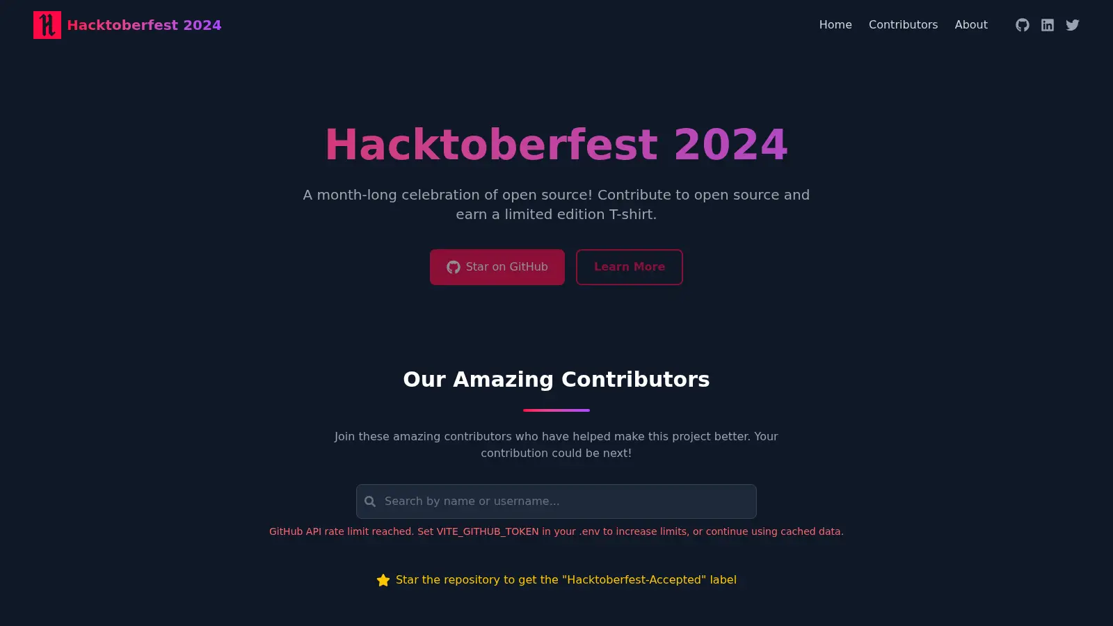 Hacktoberfest 2 screenshot