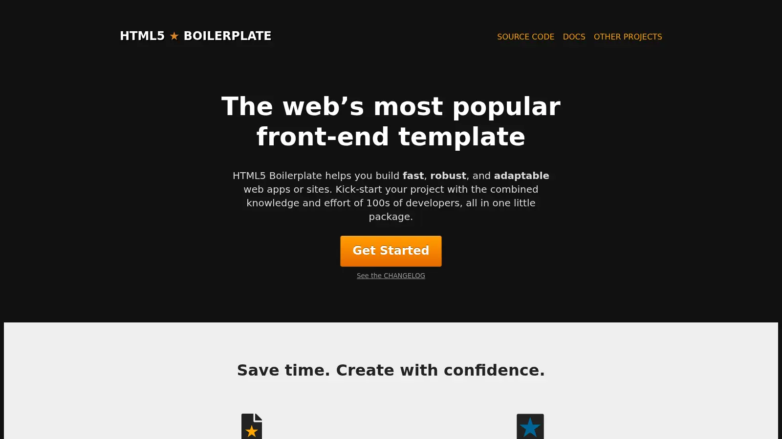 Html5 Boilerplate 2 screenshot