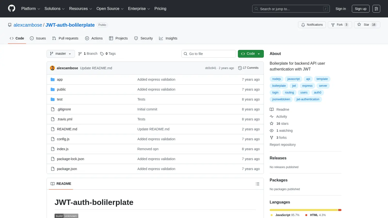 Jwt Auth Bolilerplate screenshot