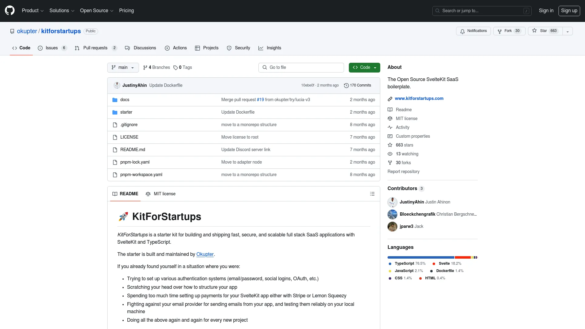 Kit For Startups screenshot