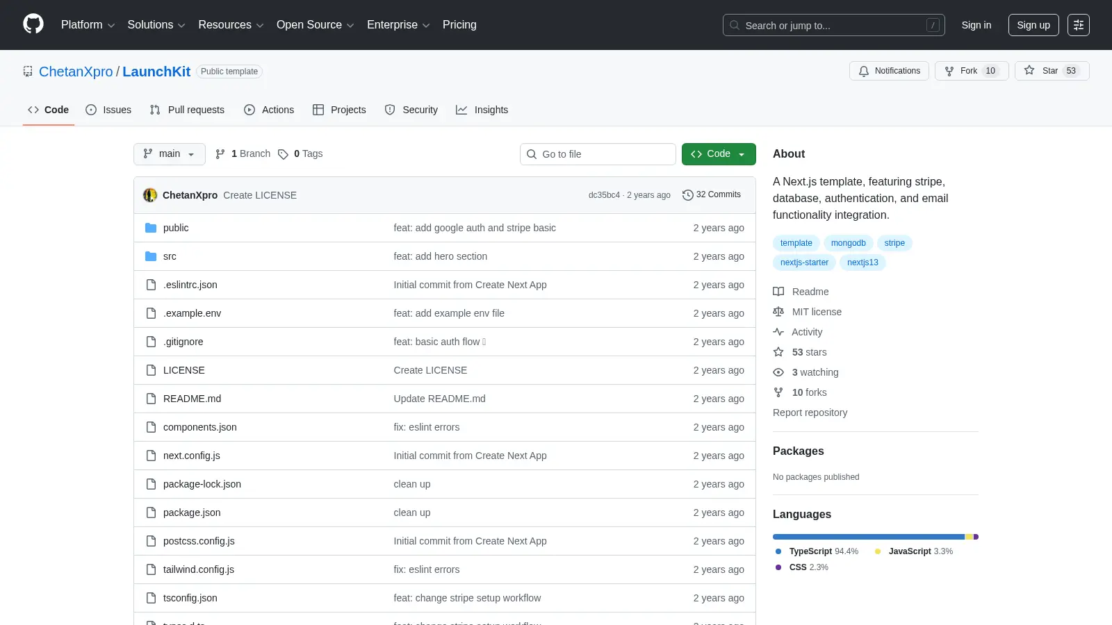 Launchkit screenshot