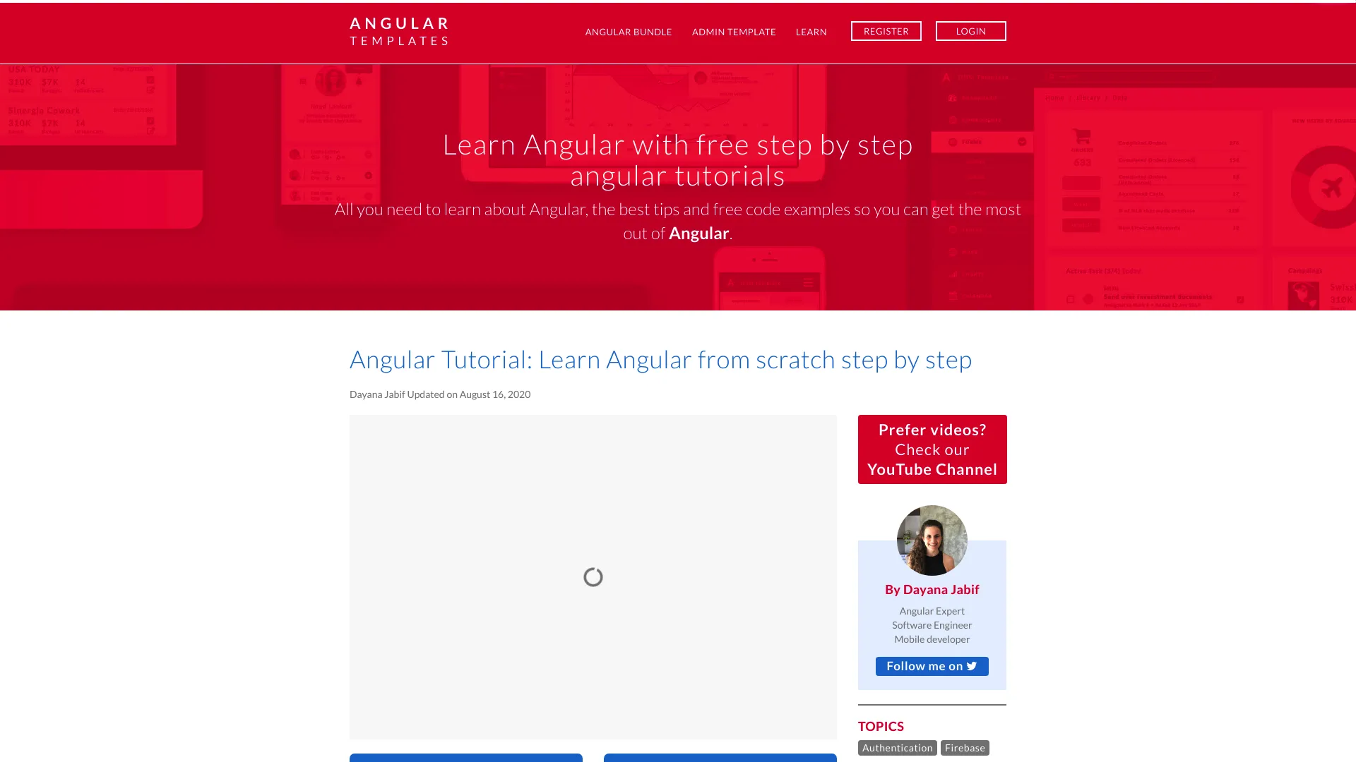 Learn Angular From Scratch Step By Step screenshot