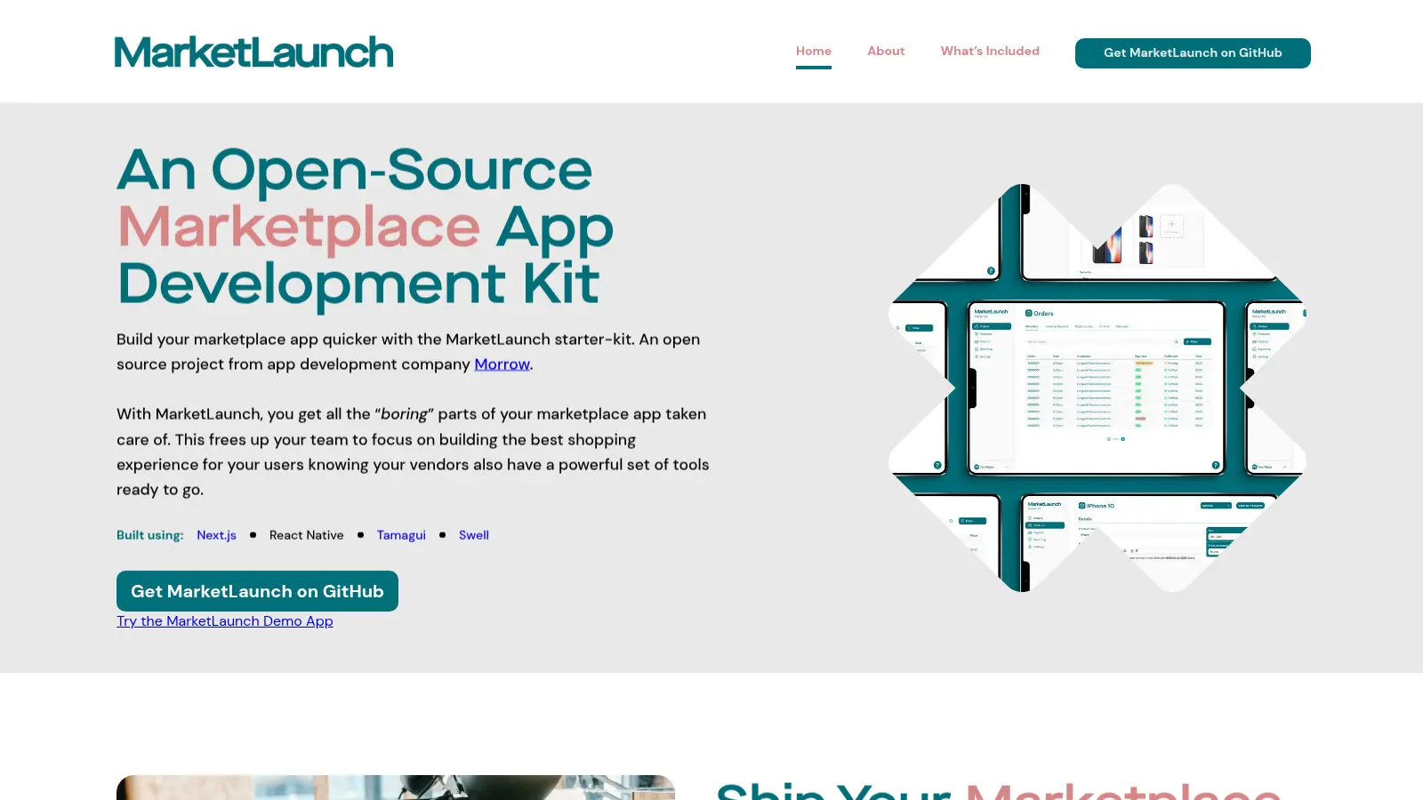 Marketlaunch screenshot