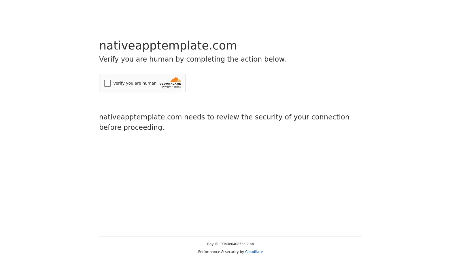 Nativeapptemplate Free Android screenshot