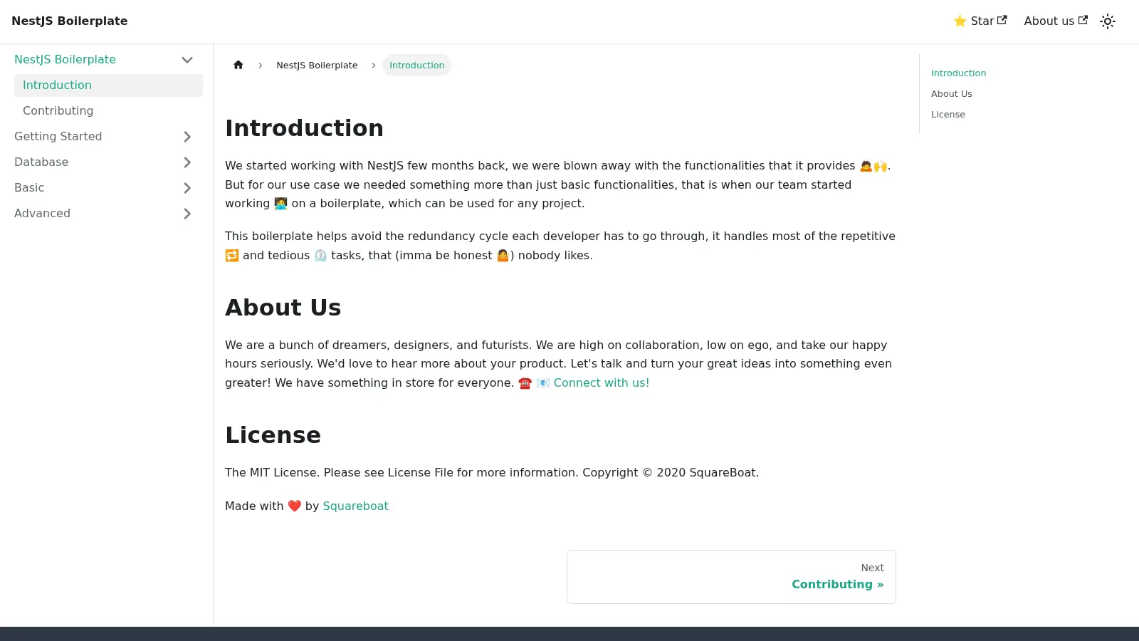 Nestjs Boilerplate 4 screenshot