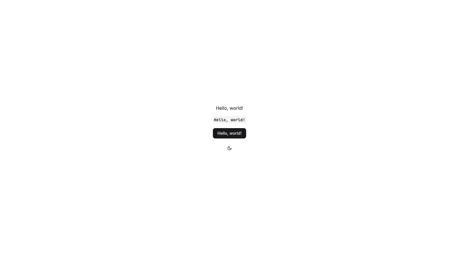 Next Clean Boilerplate screenshot