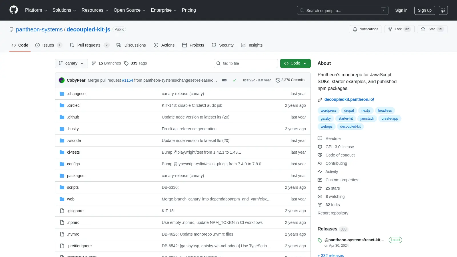 Next Drupal Starter screenshot