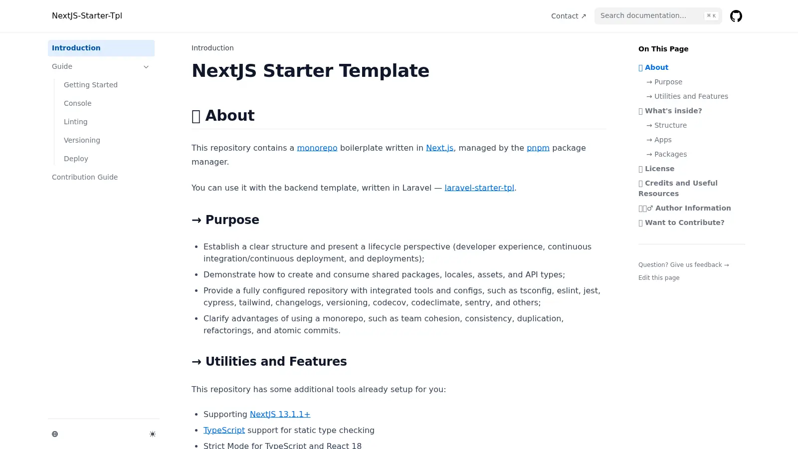 Next Starter Tpl screenshot