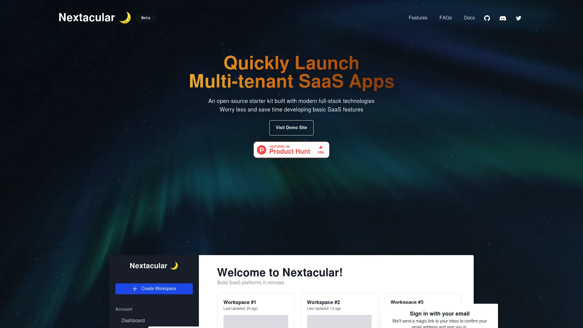 Nextacular screenshot