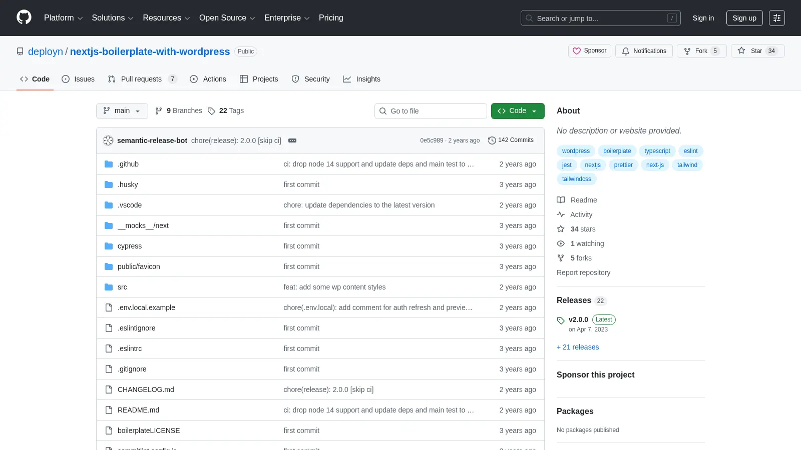 Nextjs Boilerplate With Wordpress screenshot