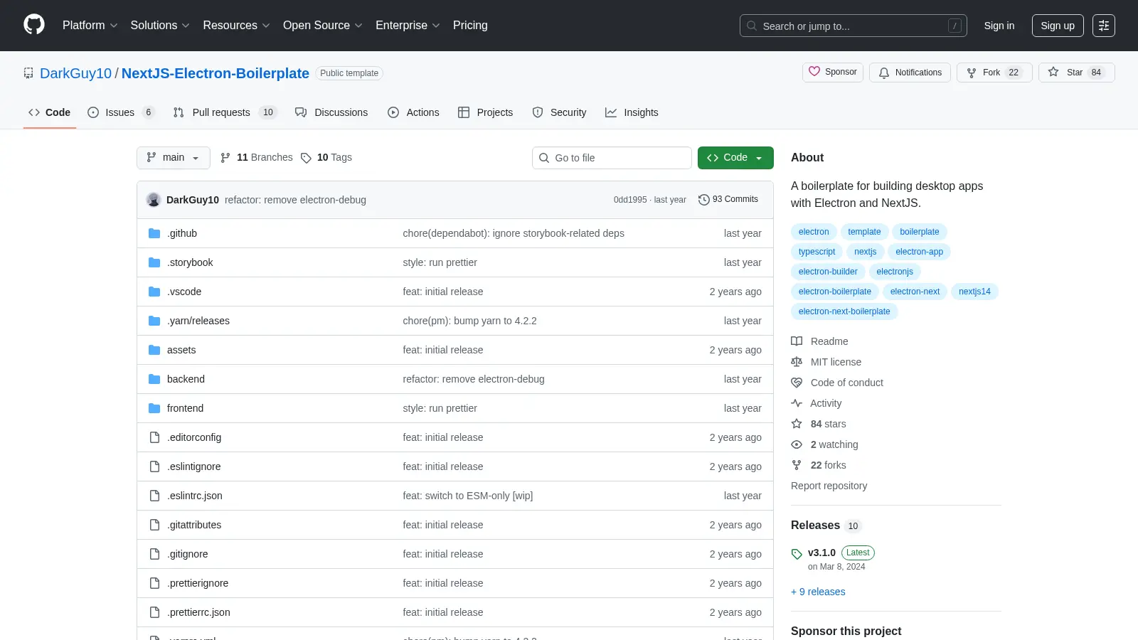 Nextjs Electron Boilerplate screenshot