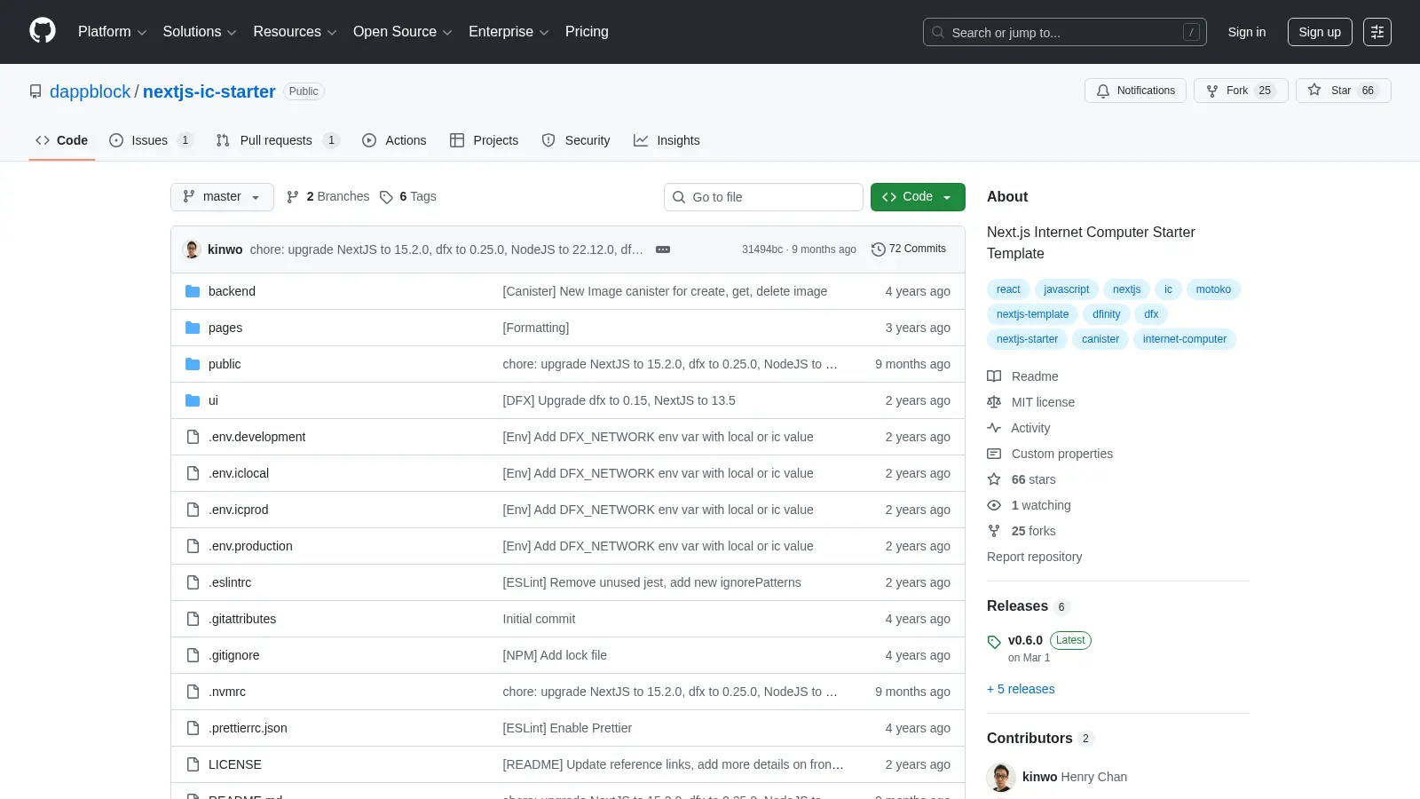 Nextjs Ic Starter screenshot