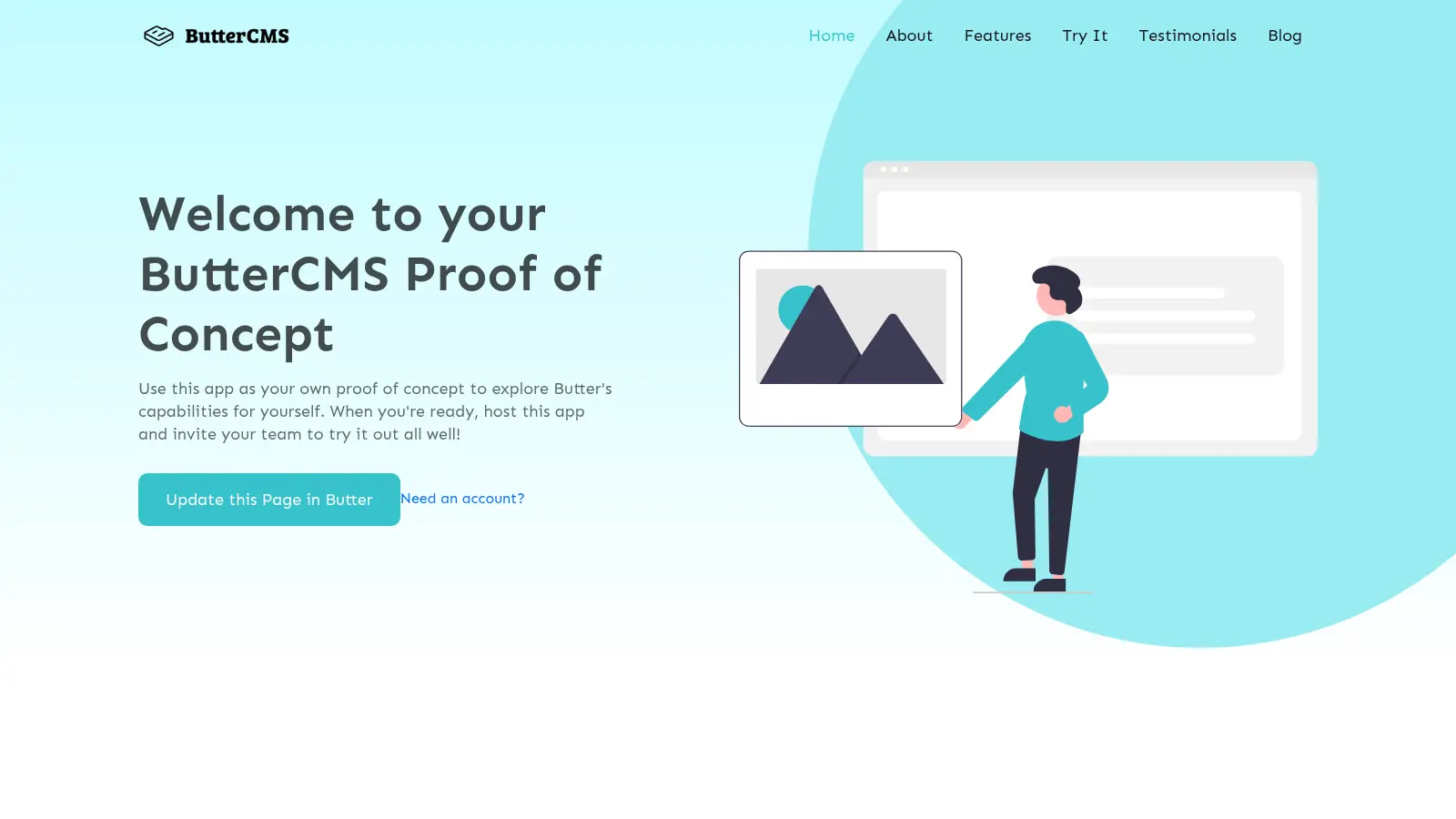 Nextjs Starter Buttercms screenshot