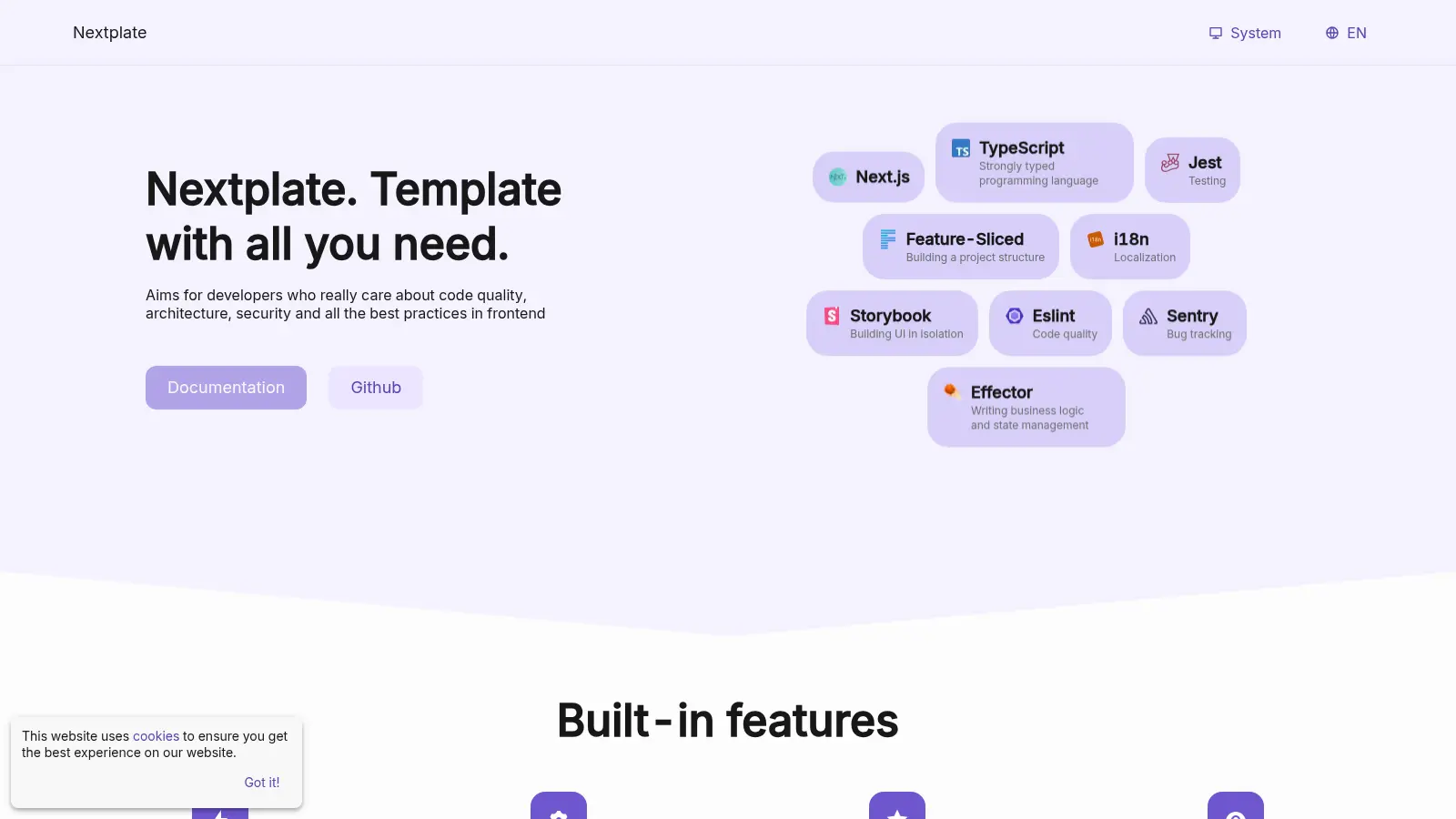 Nextplate 2 screenshot