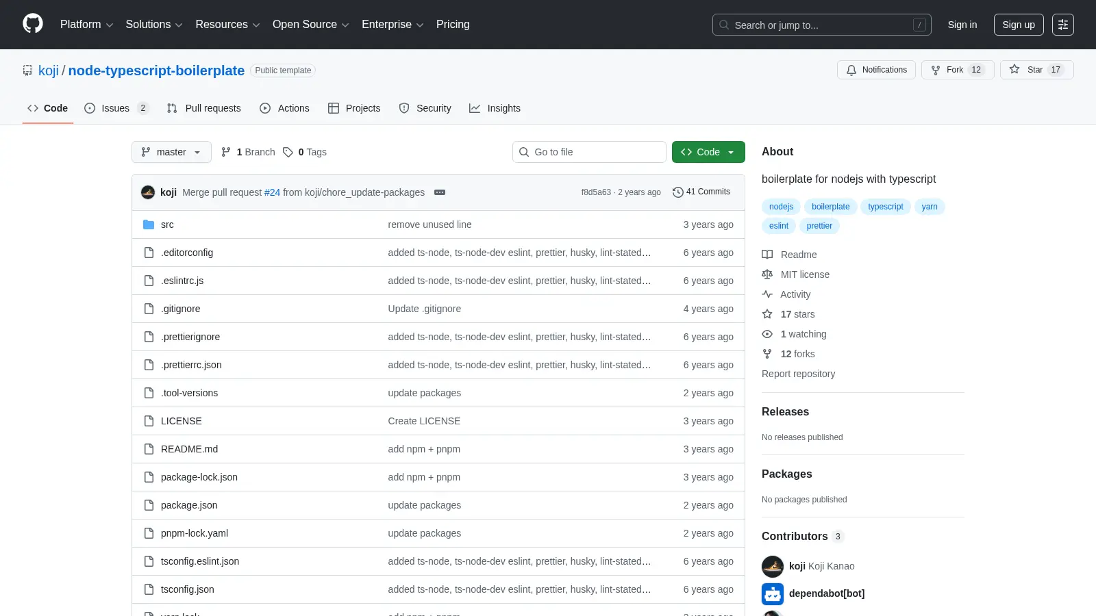 Node Typescript Boilerplate 3 screenshot