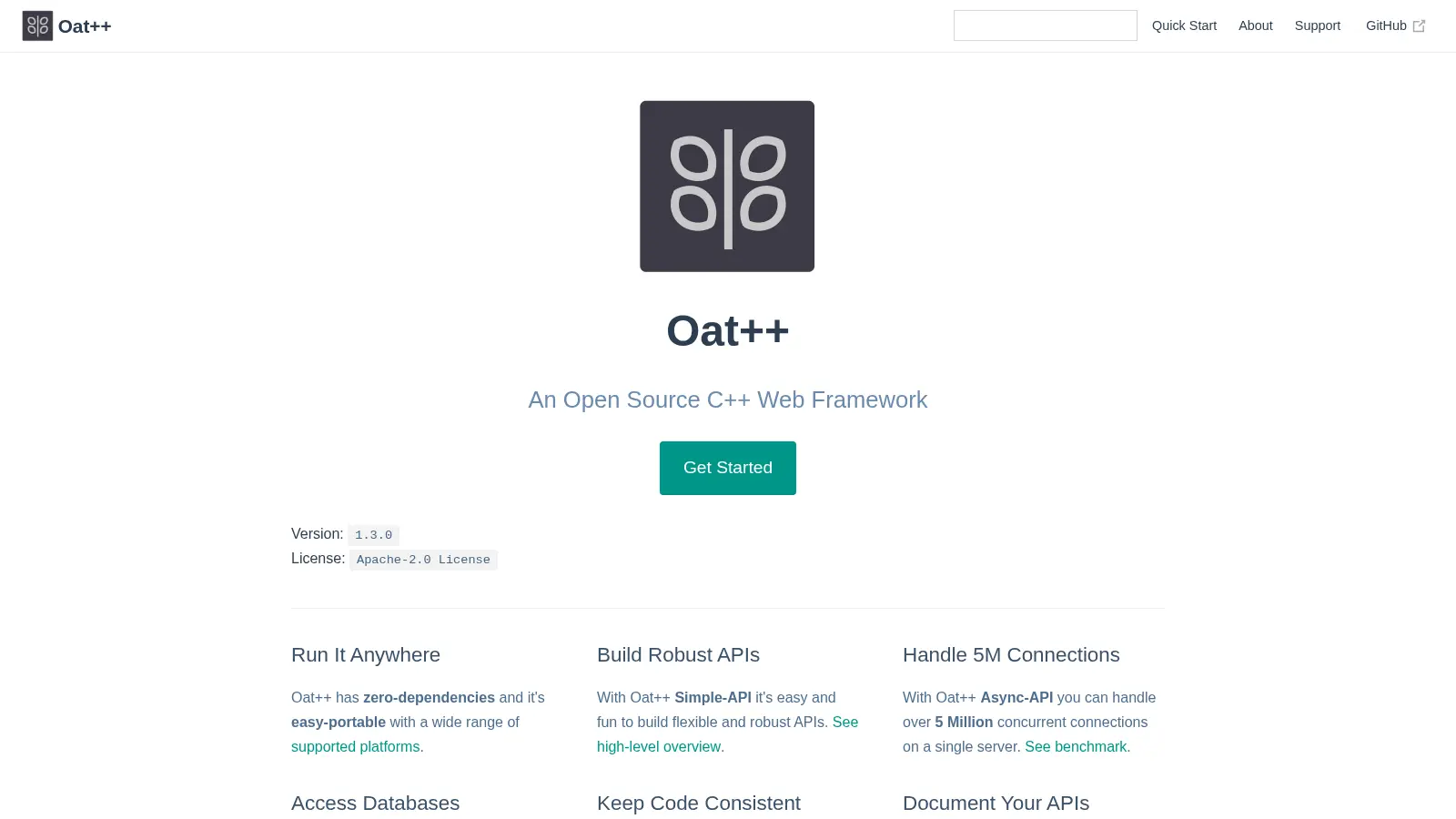 Oatpp Starter Async screenshot