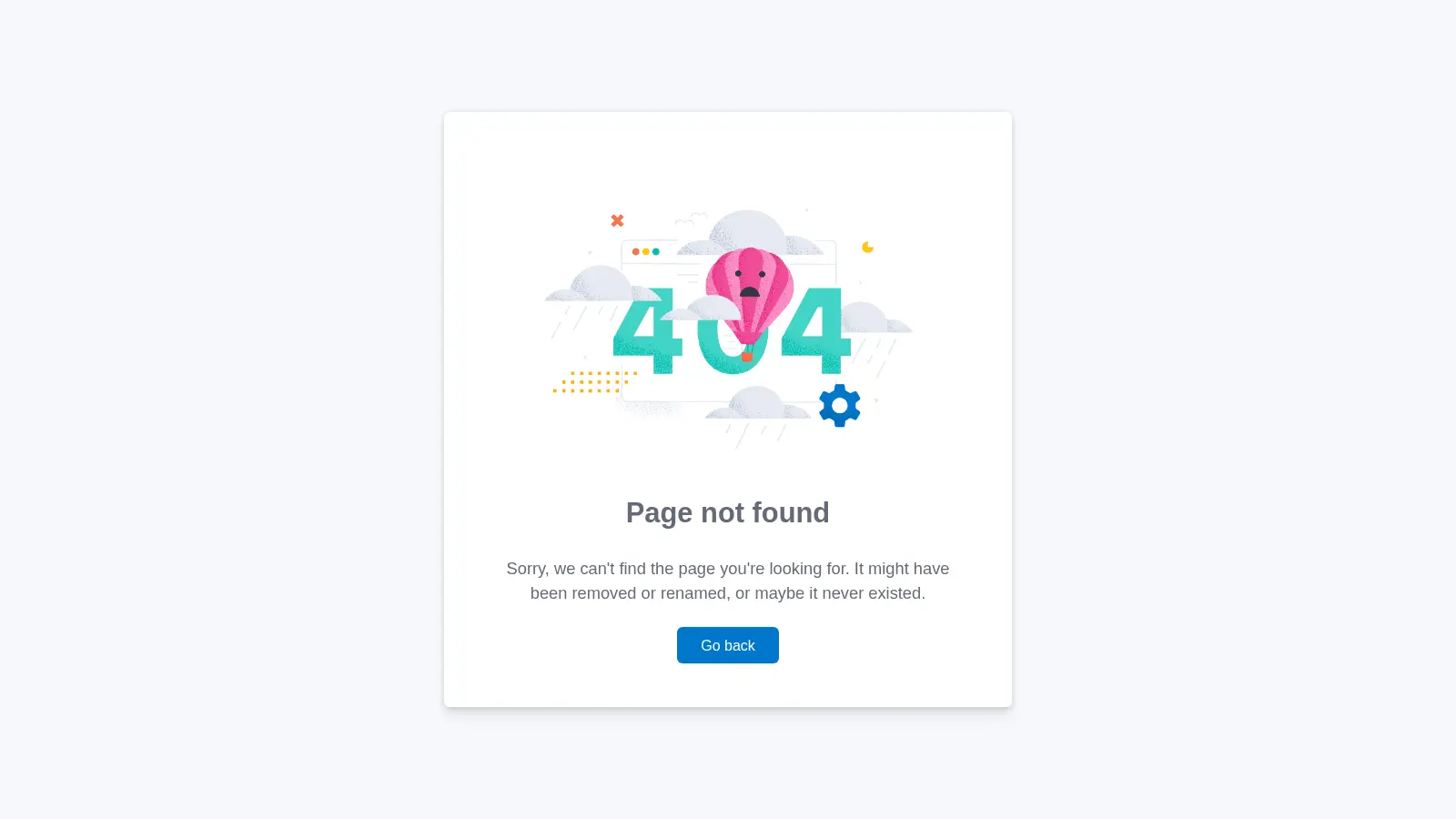 Om Startup Framework screenshot