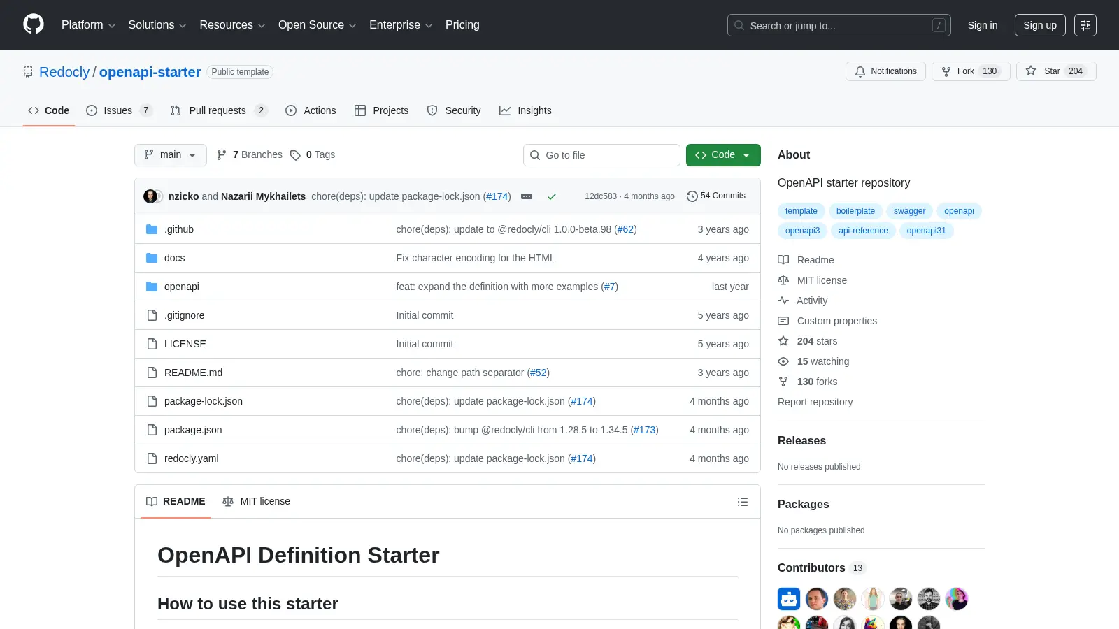 Openapi Starter screenshot