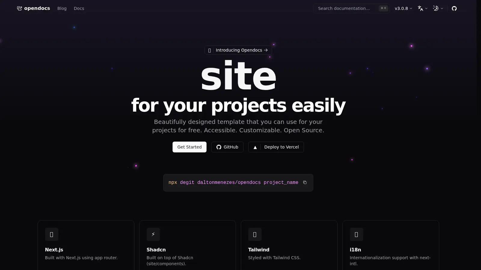 Opendocs screenshot