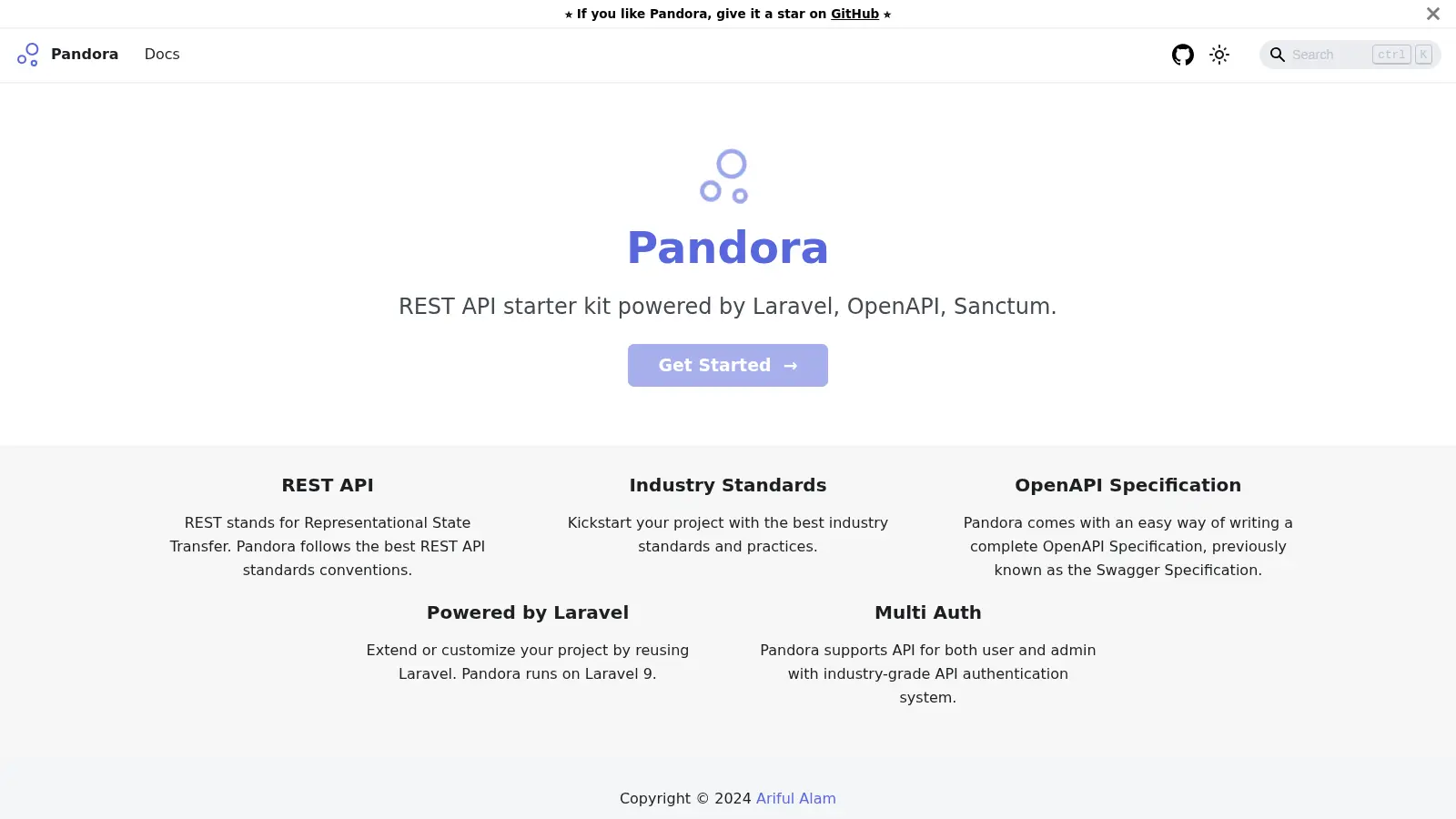 Pandora screenshot