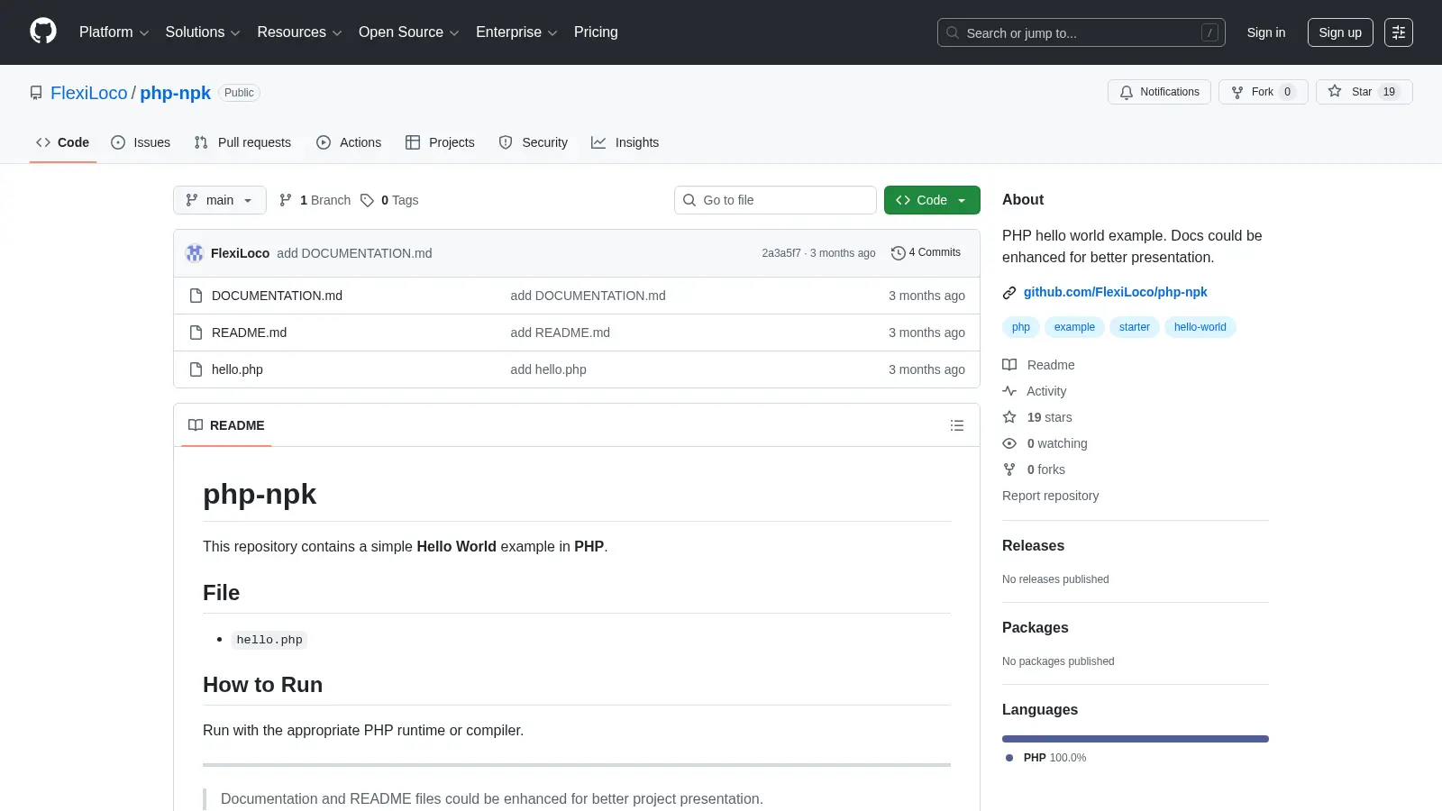 Php Npk screenshot