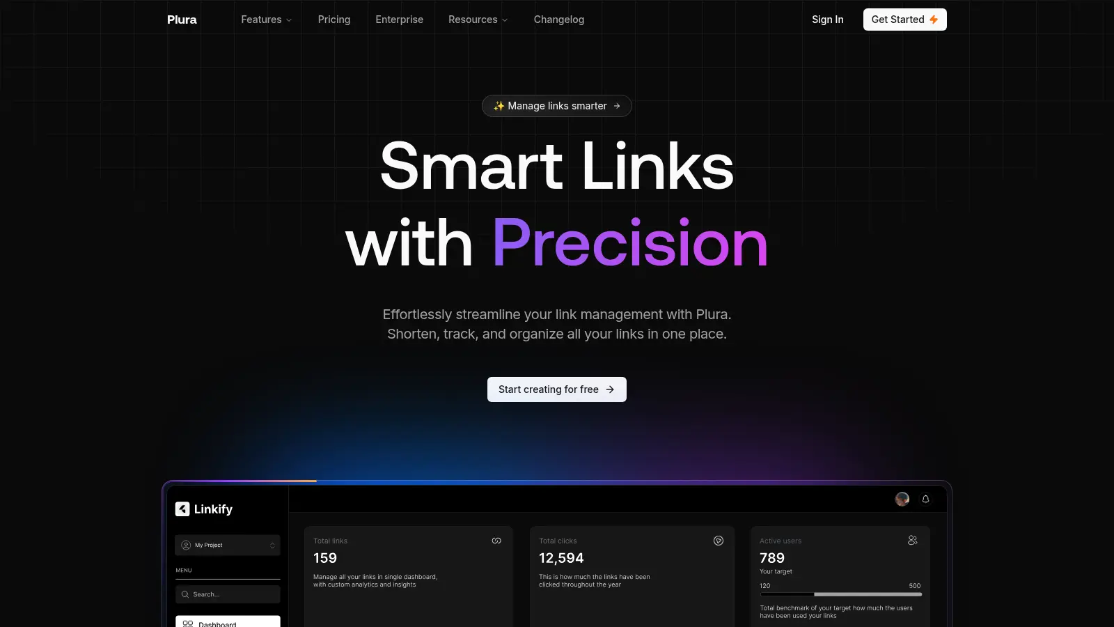 Plura Saas screenshot
