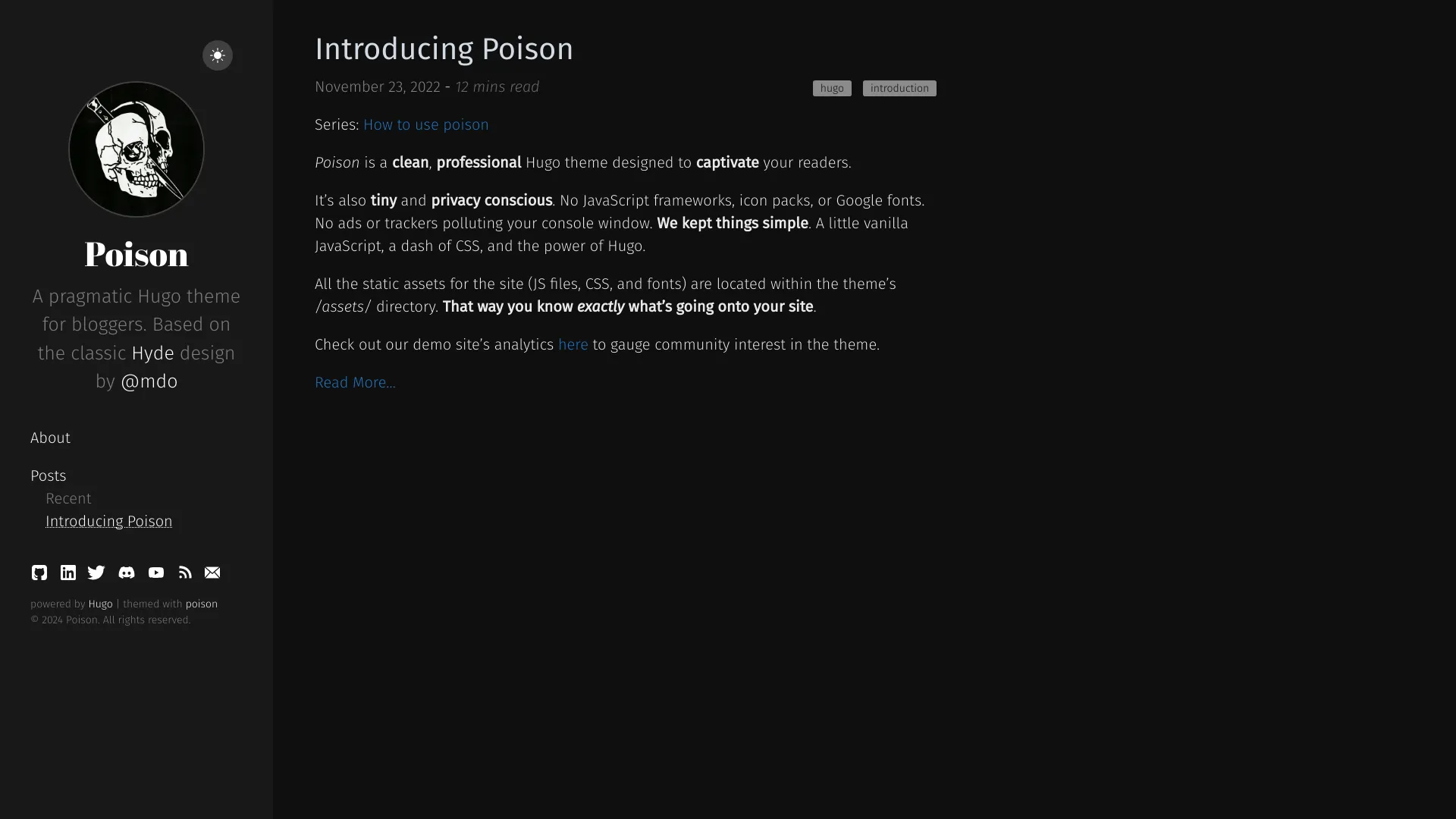 Poison screenshot