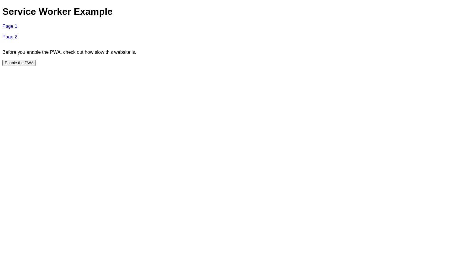 Pwa screenshot