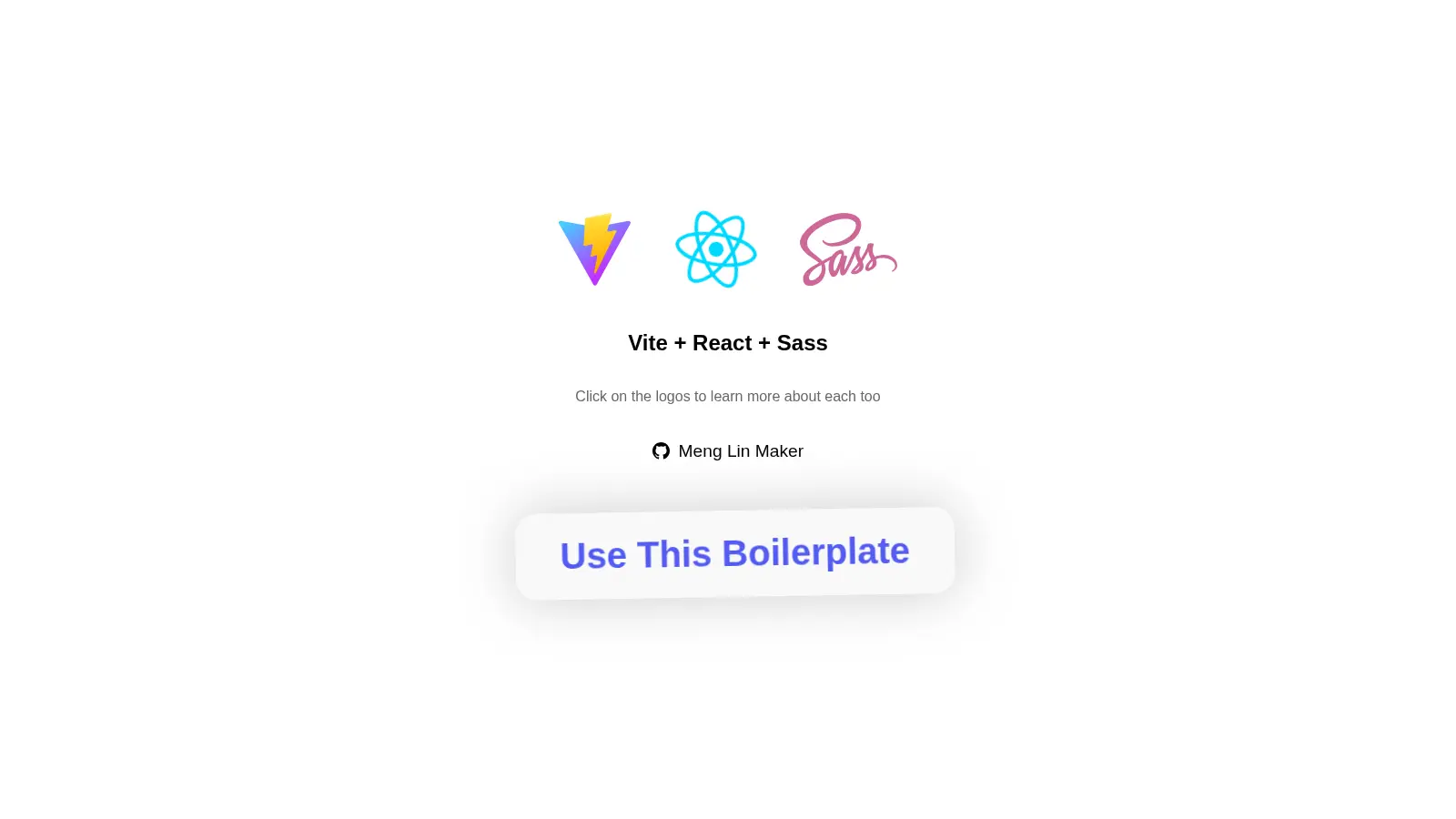 Pwa Vite React Boilerplate screenshot