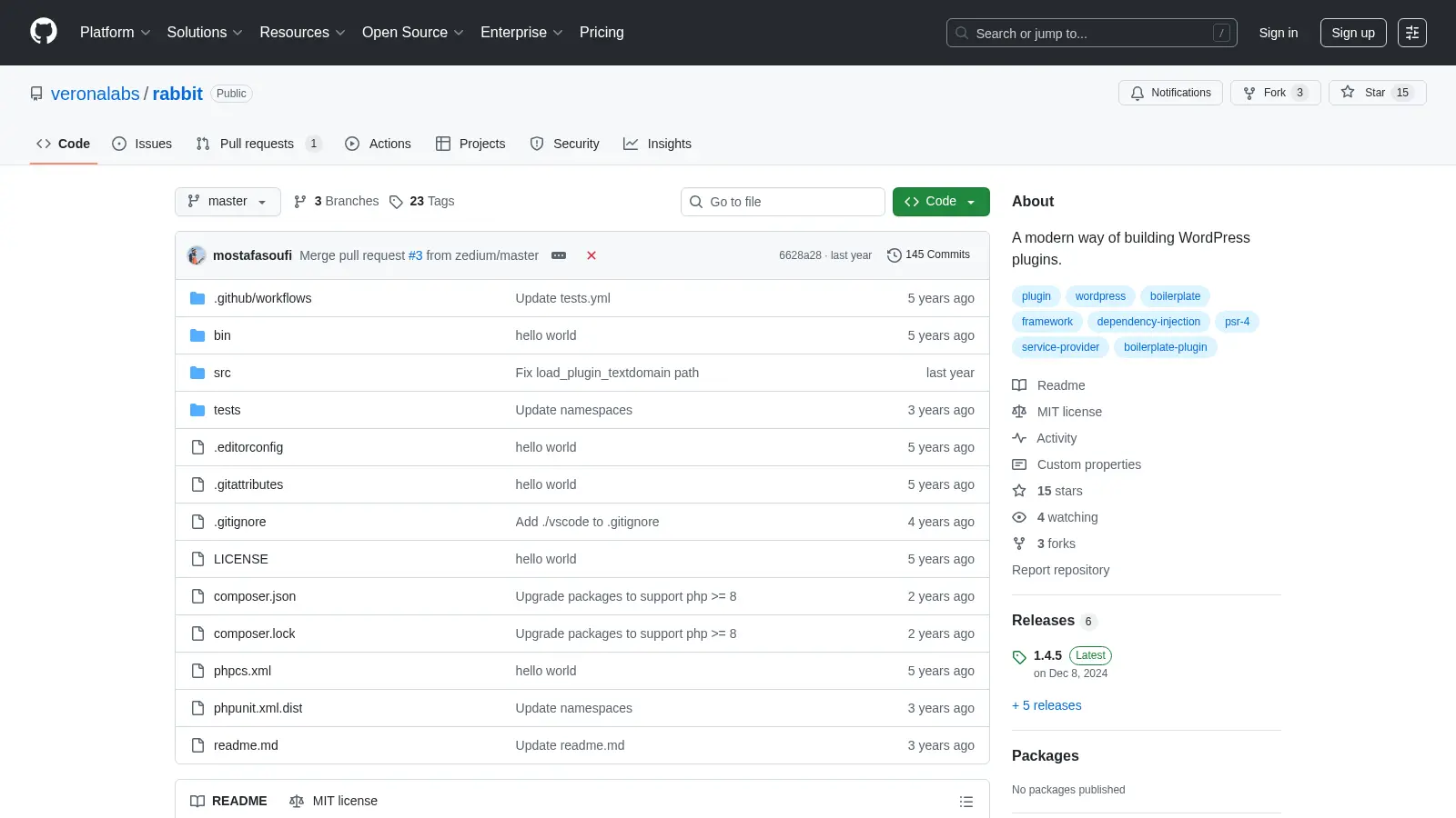 Rabbit screenshot