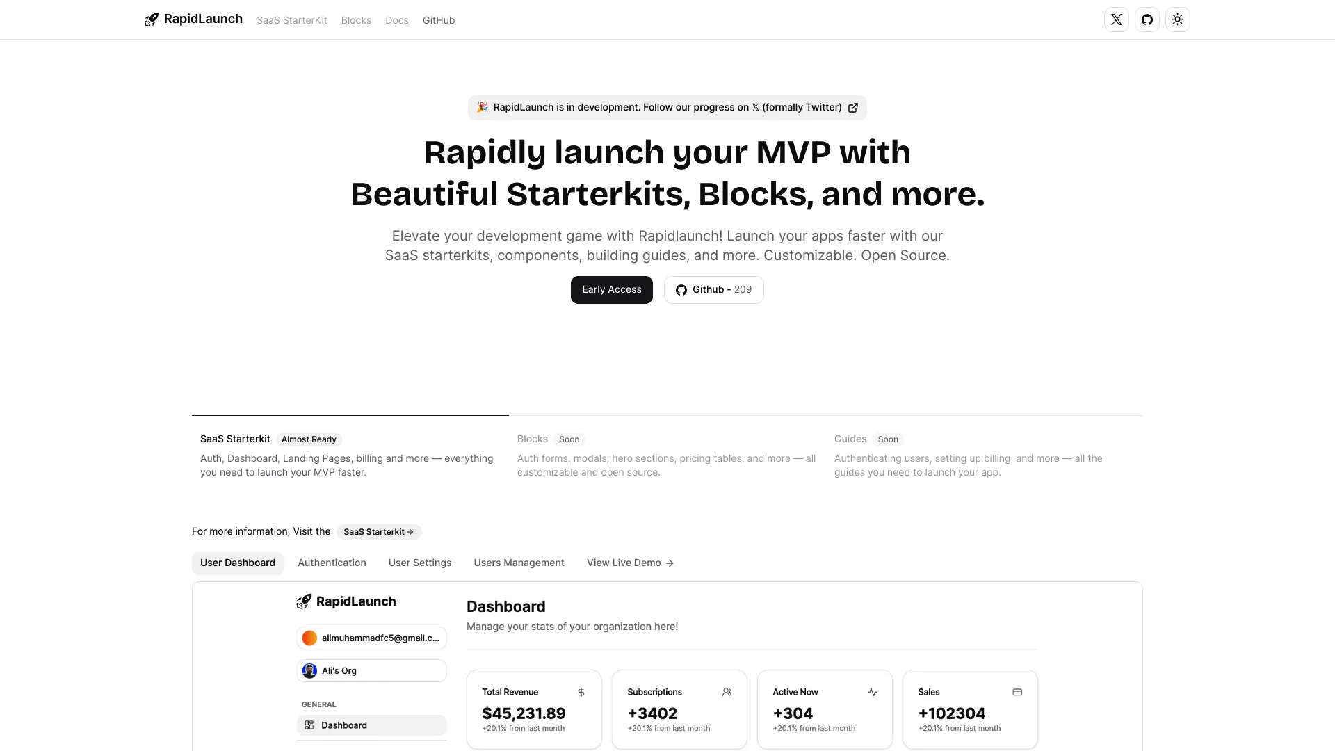 Rapidlaunch screenshot